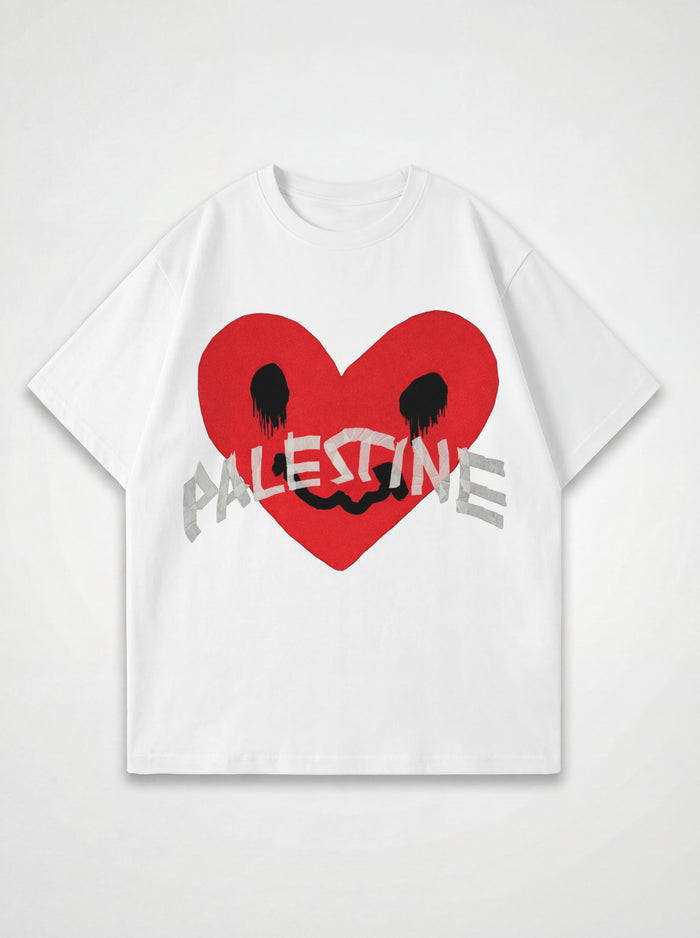HEART BROKEN OVERSIZED T-SHIRT
