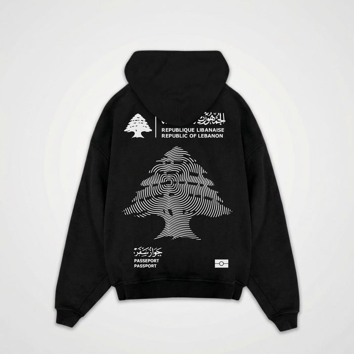 LIBAN PASSPORT 2 OVERSIZED HOODIE