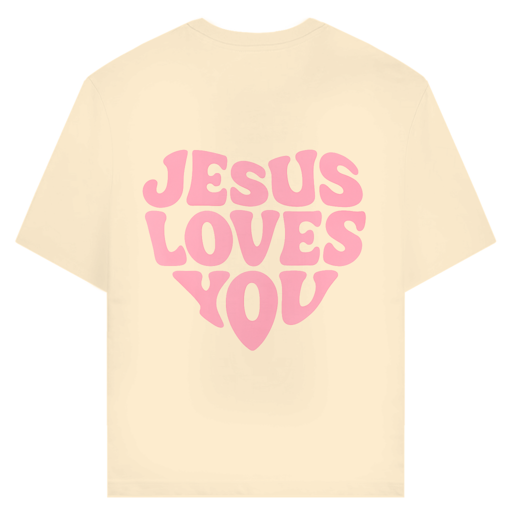 JESUS LOVES YOU (BACKPRINT)