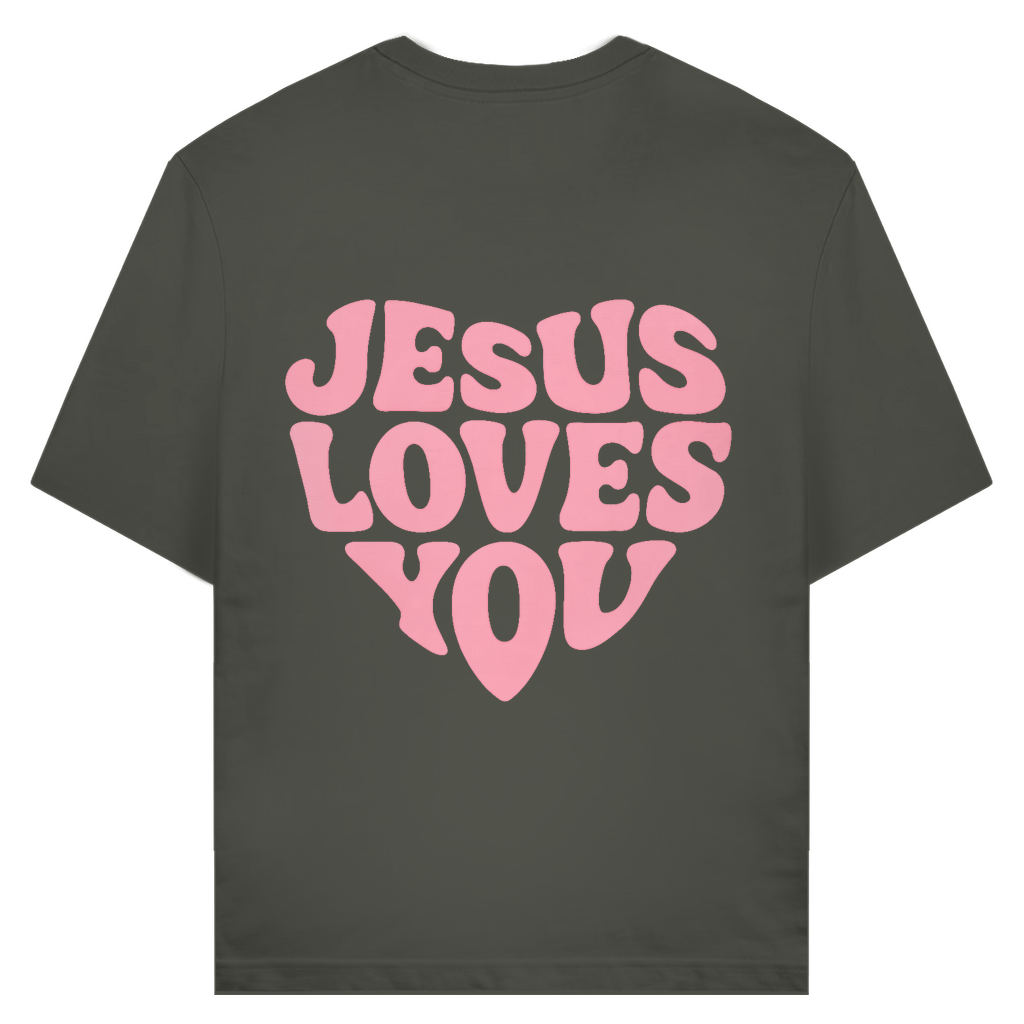 JESUS LOVES YOU (BACKPRINT)