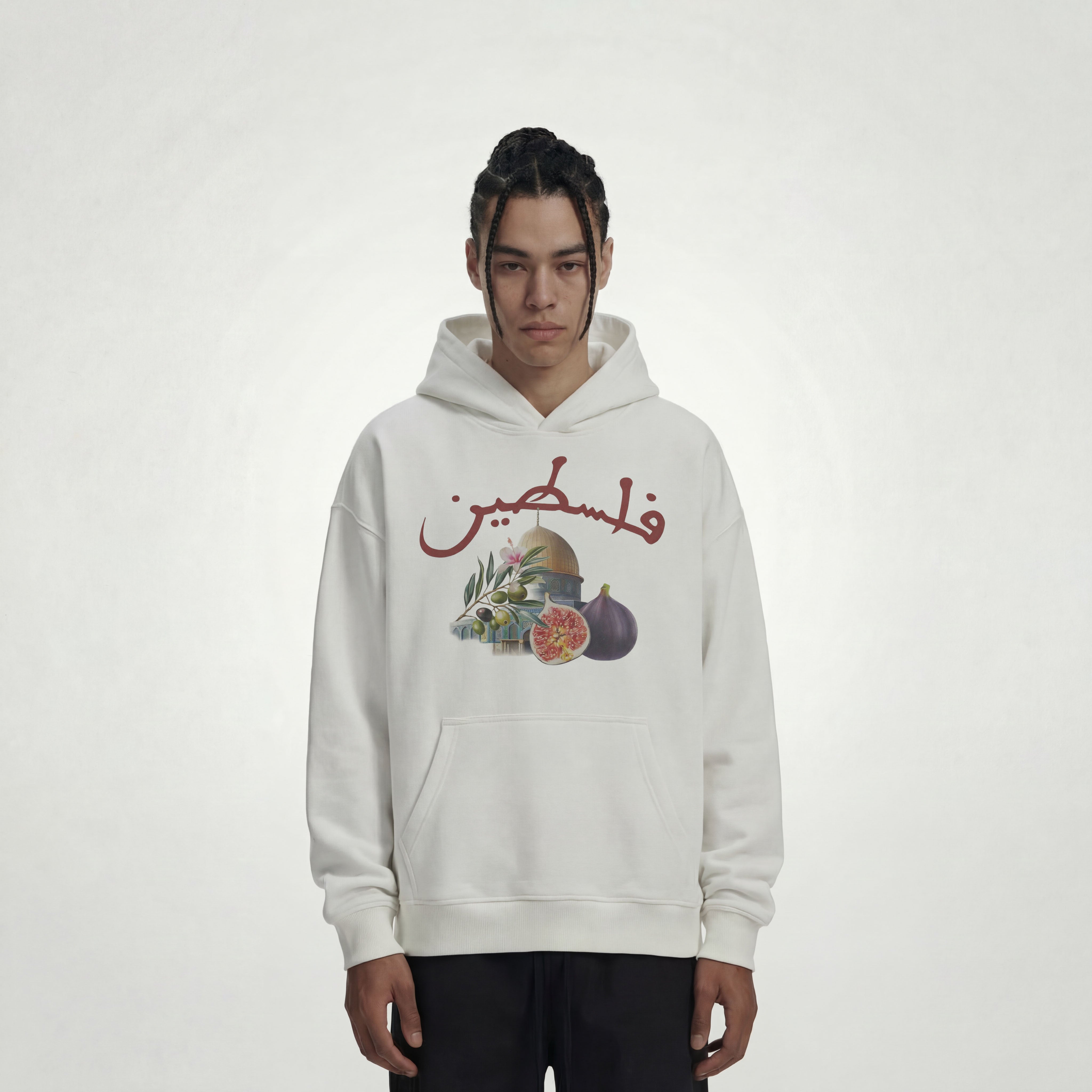 FREE PALESTINE OVERSIZED HOODIE