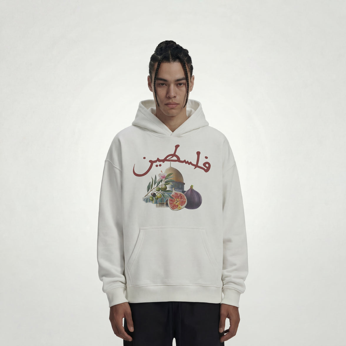FREE PALESTINE OVERSIZED HOODIE