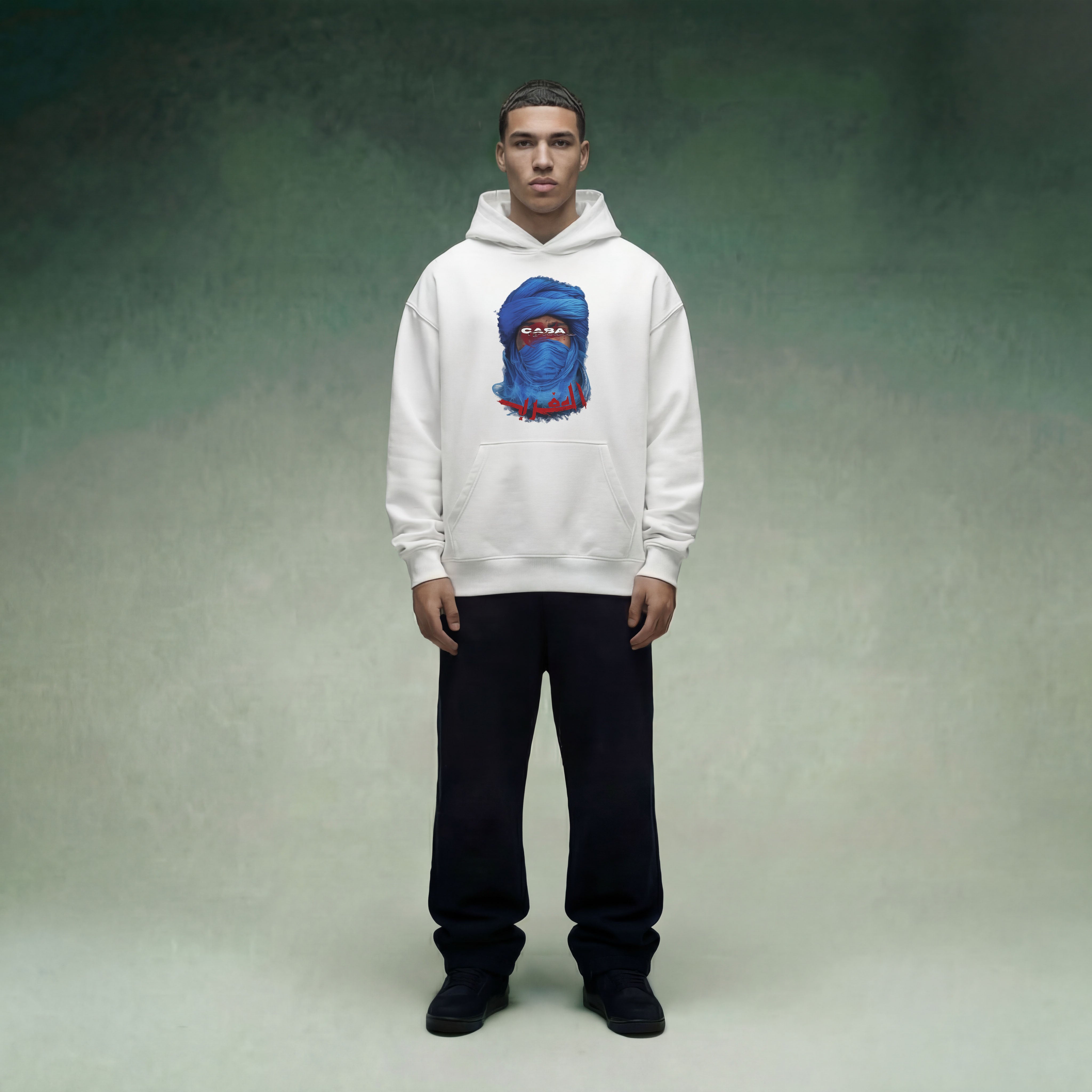 CASA BLANCA OVERSIZED HOODIE