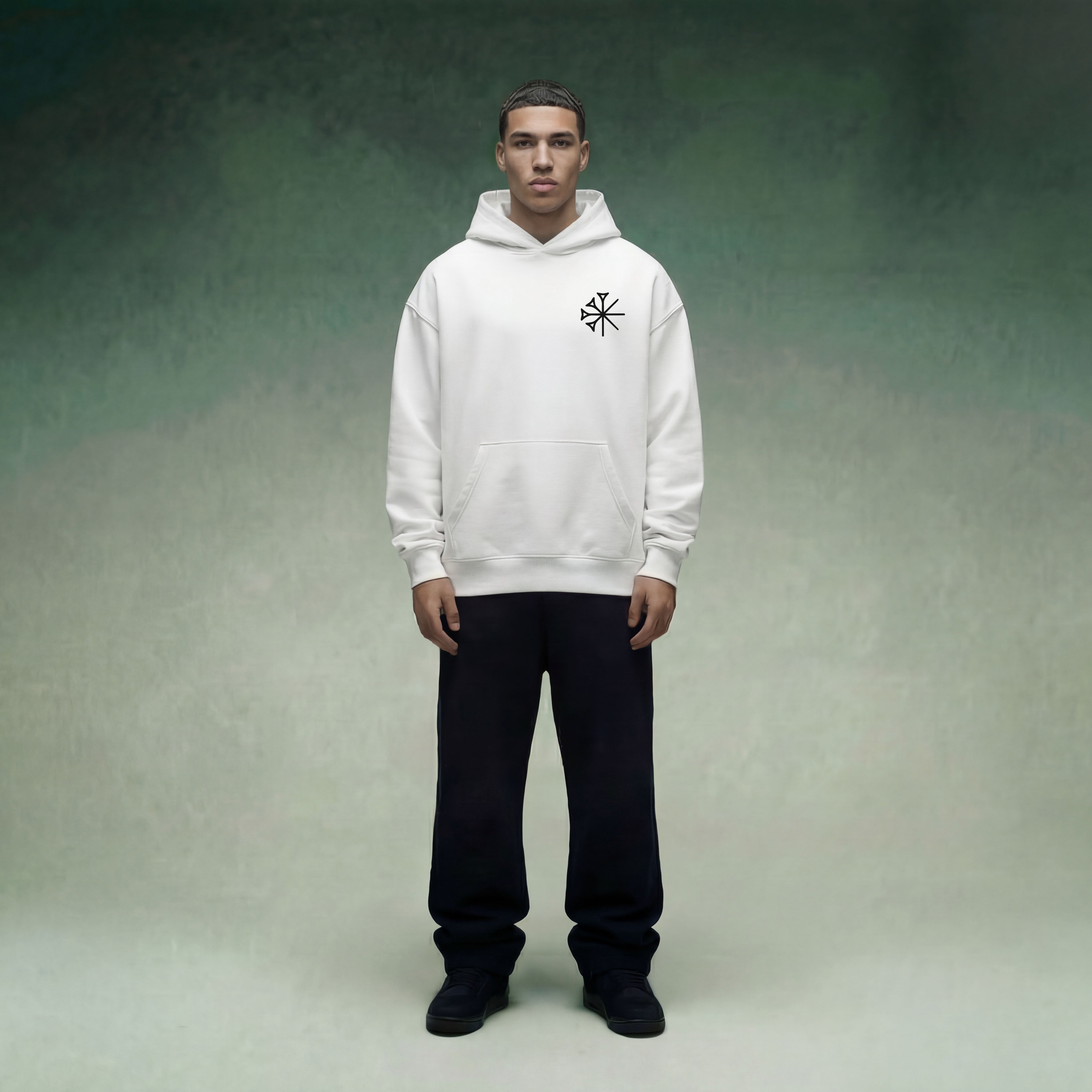TAWÛSÊ MELEK OVERSIZED HOODIE