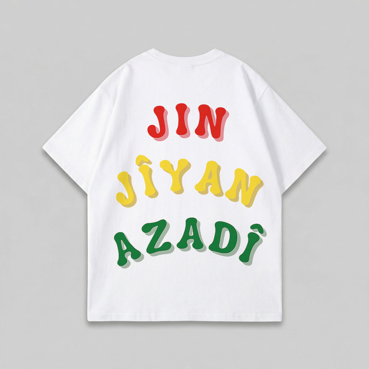 JIN JÎYAN AZADÎ OVERSIZED T-SHIRT