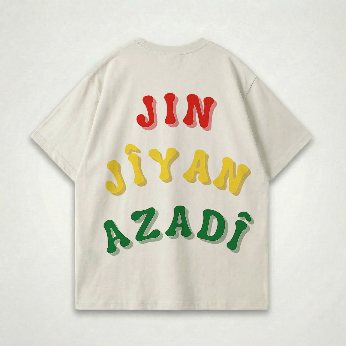 JIN JÎYAN AZADÎ OVERSIZED T-SHIRT