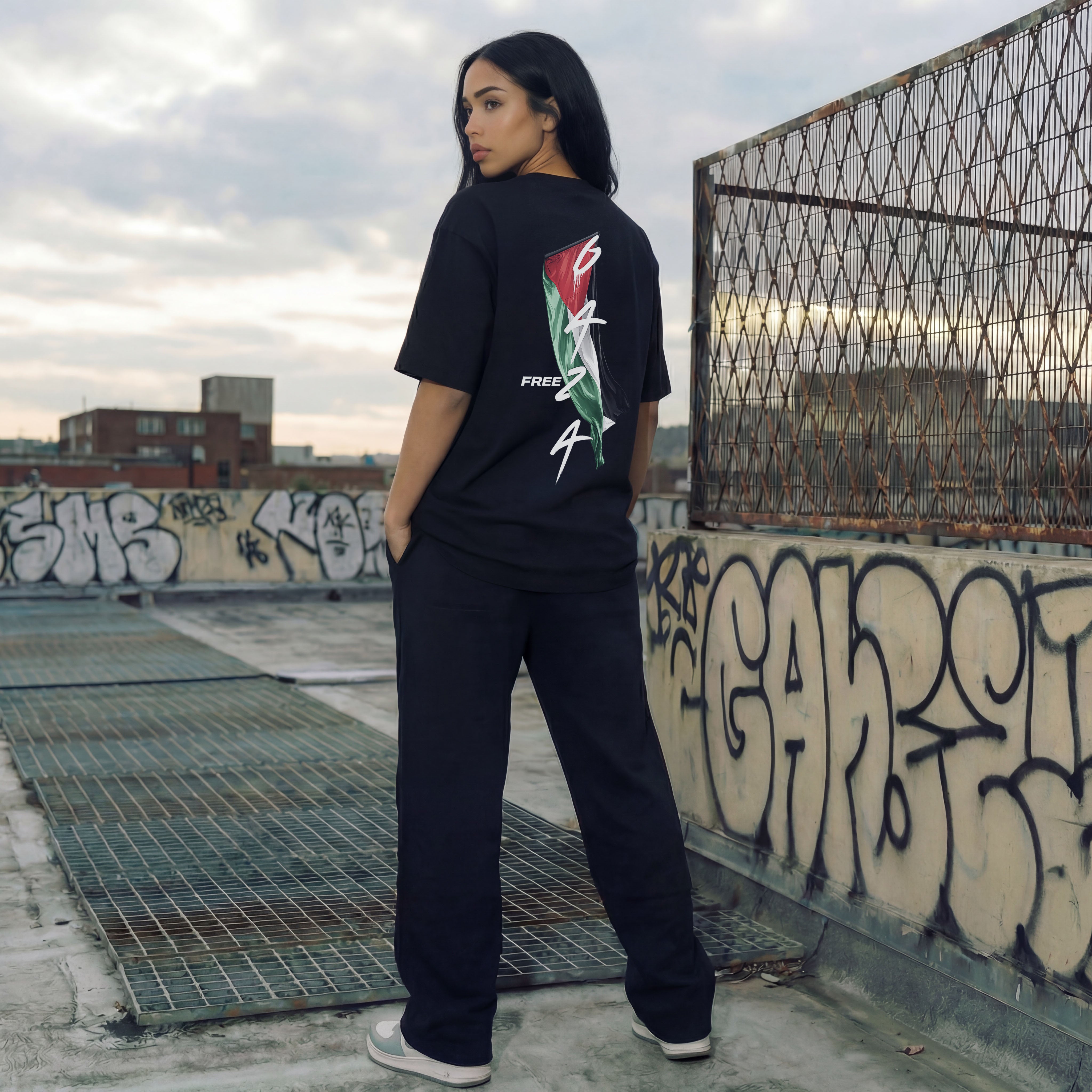 FREE GAZA OVERSIZED T-SHIRT