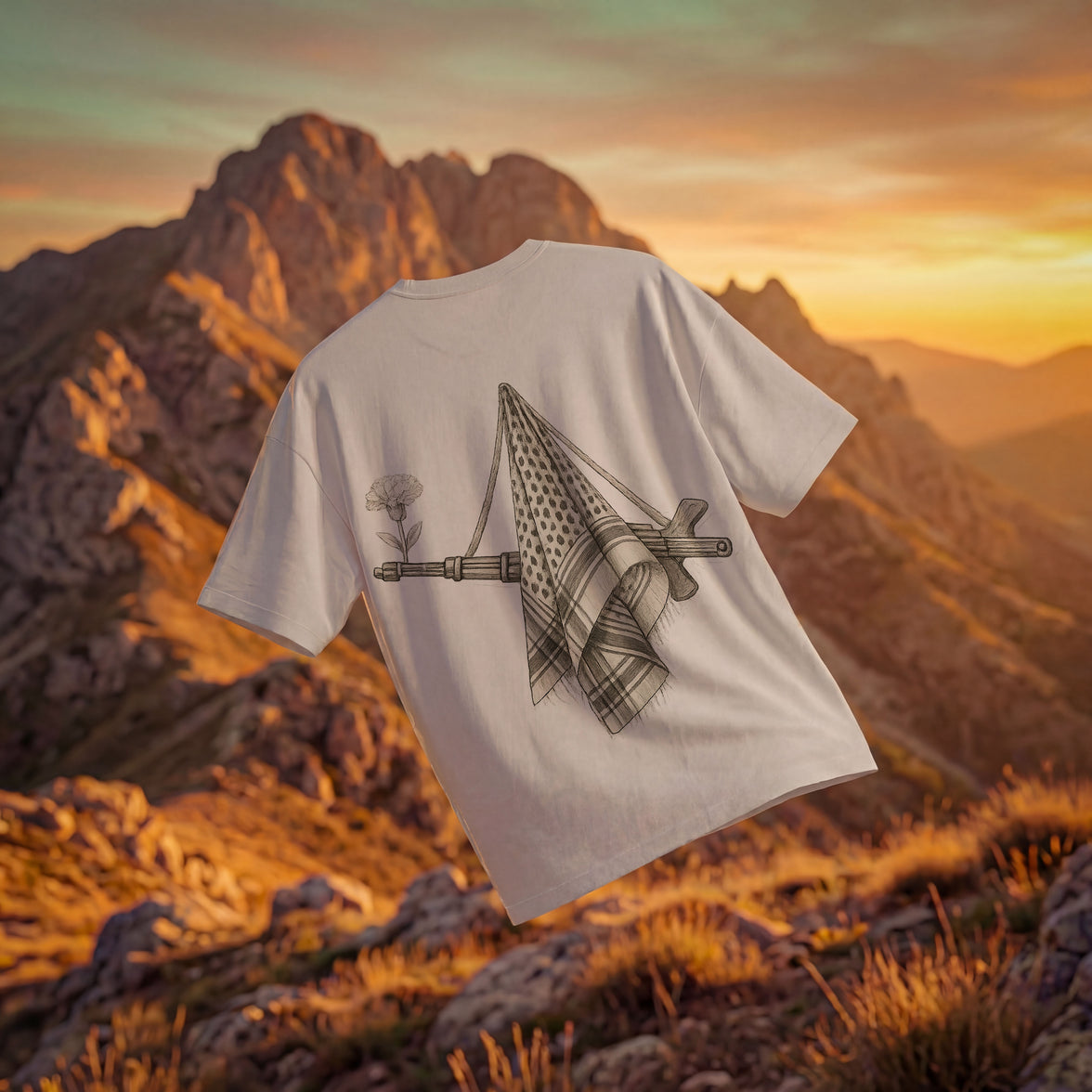 BERXWEDAN JÎYANE OVERSIZED T-SHIRT