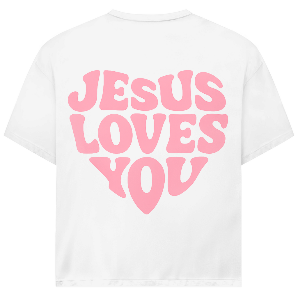 JESUS LOVES YOU (BACKPRINT)