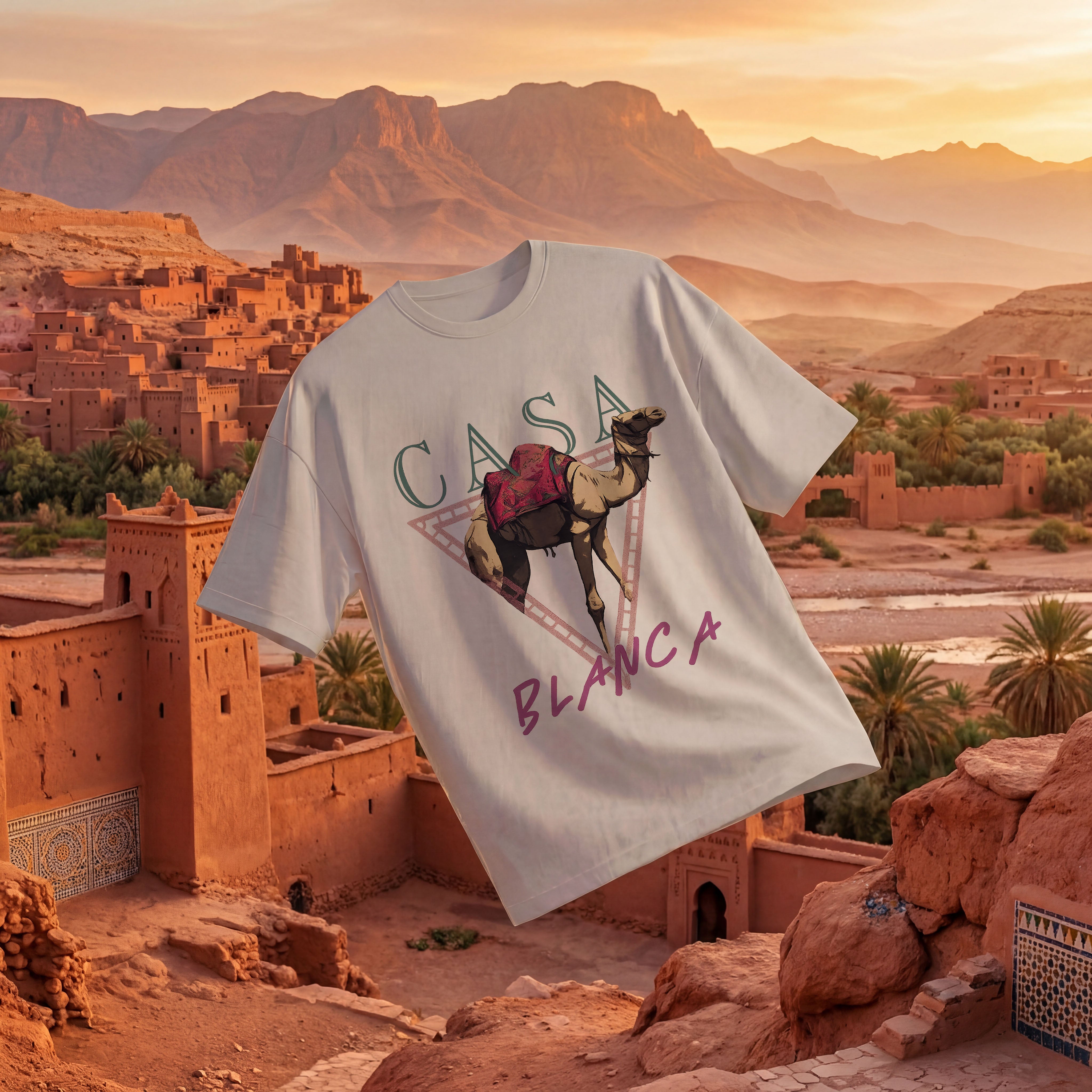 CASA BLANCA 2 OVERSIZED T-SHIRT