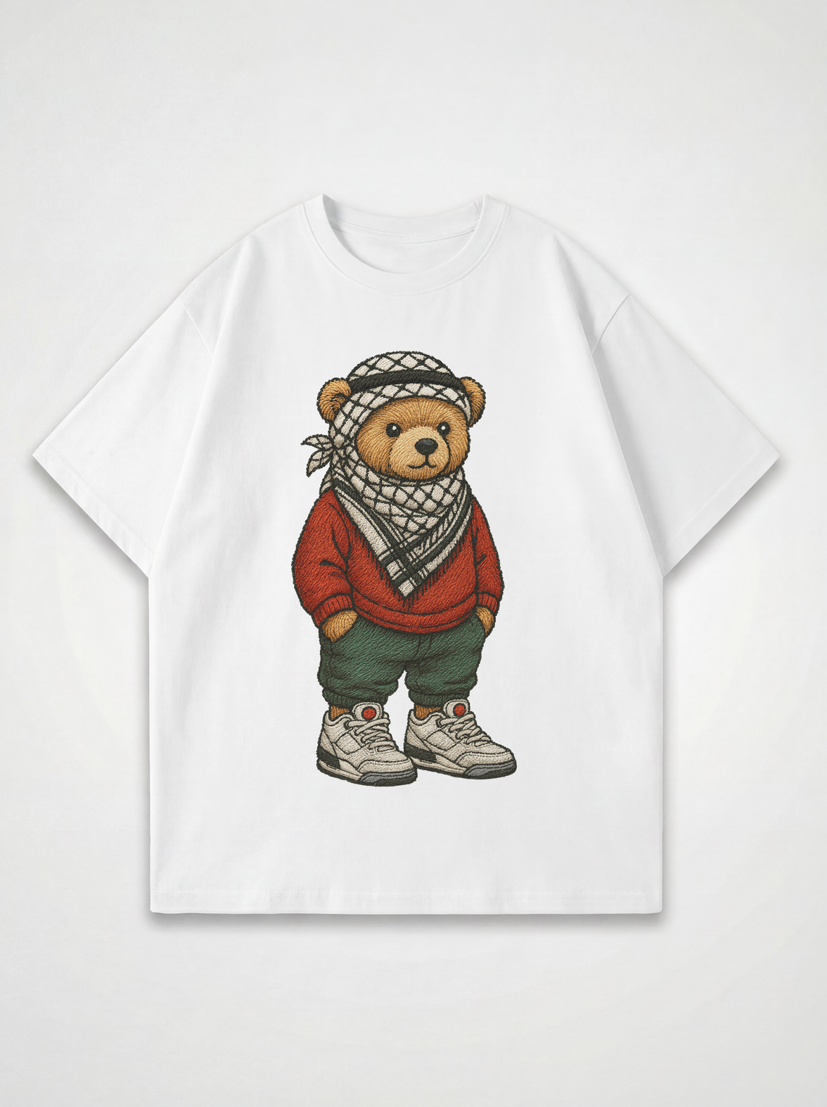 KUFFIYA TEDDY OVERSIZED T-SHIRT