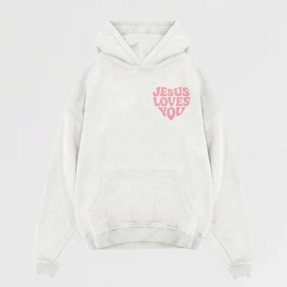 JESUS ​​LOVES YOU OVERSIZED HOODIE