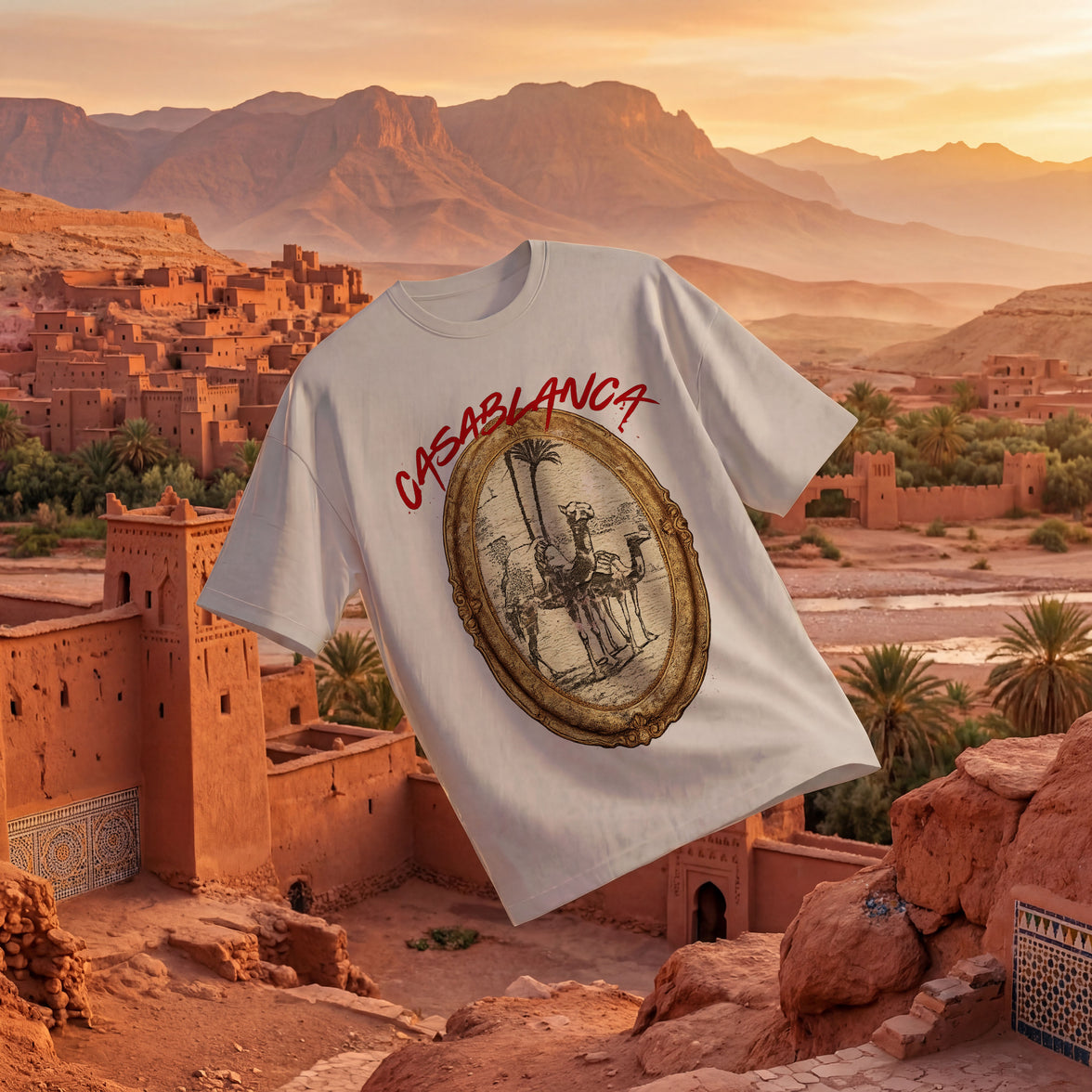 CASA BLANCA 3 OVERSIZED T-SHIRT