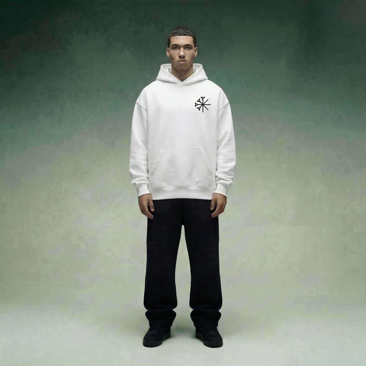 TAWÛSÊ MELEK OVERSIZED HOODIE