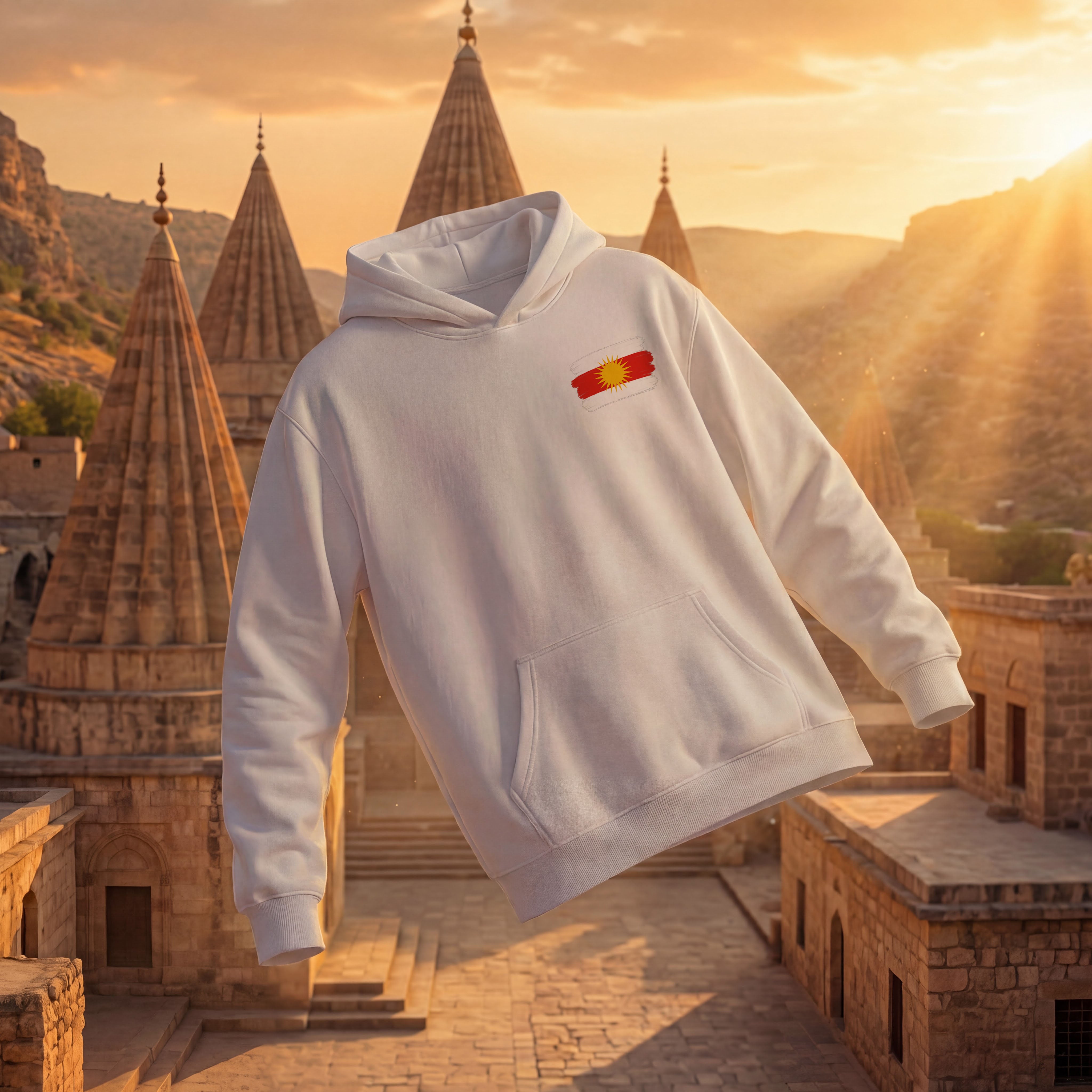 ÊZÎDÎ BASIC OVERSIZED HOODIE