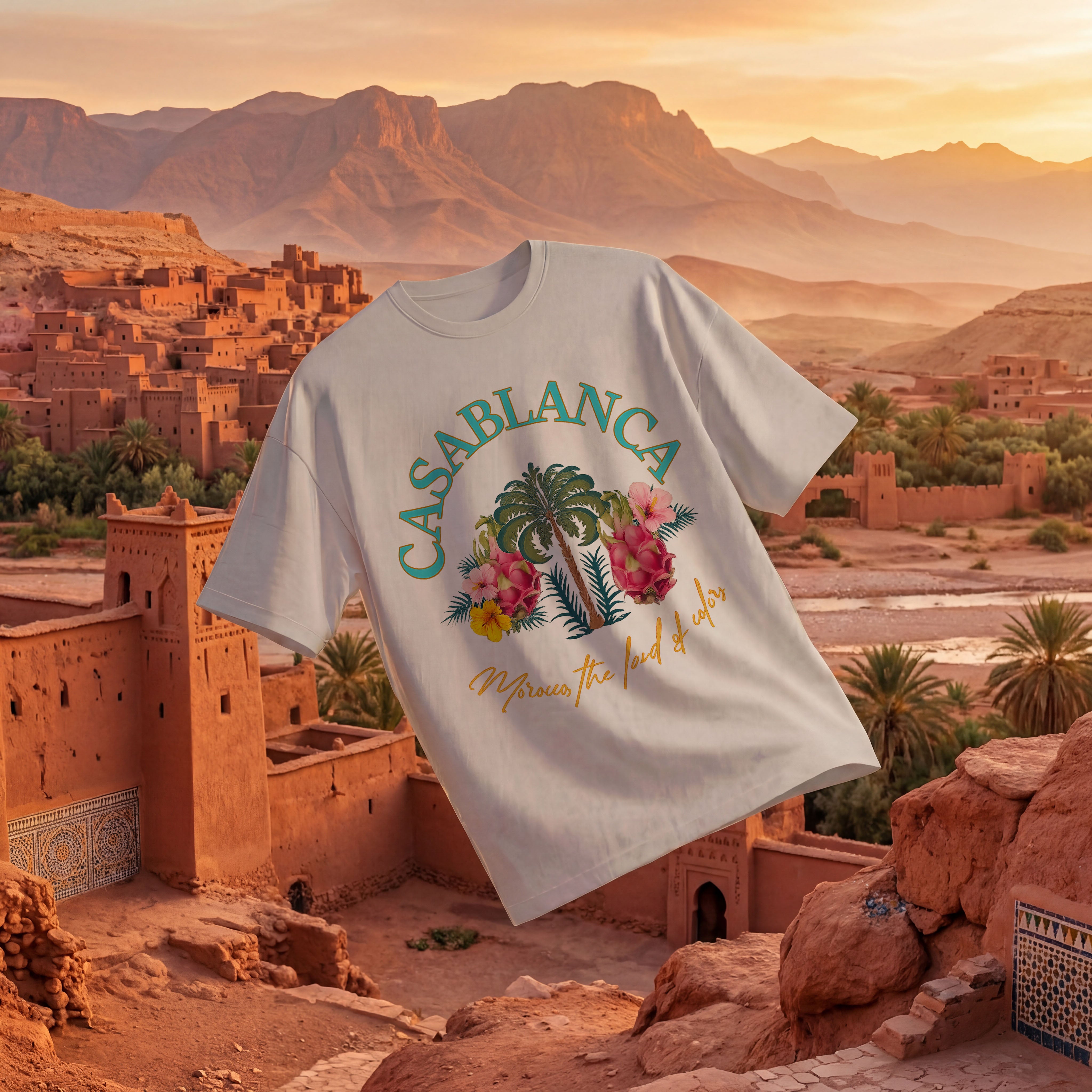 LAND OF COLORS OVERSIZED T-SHIRT