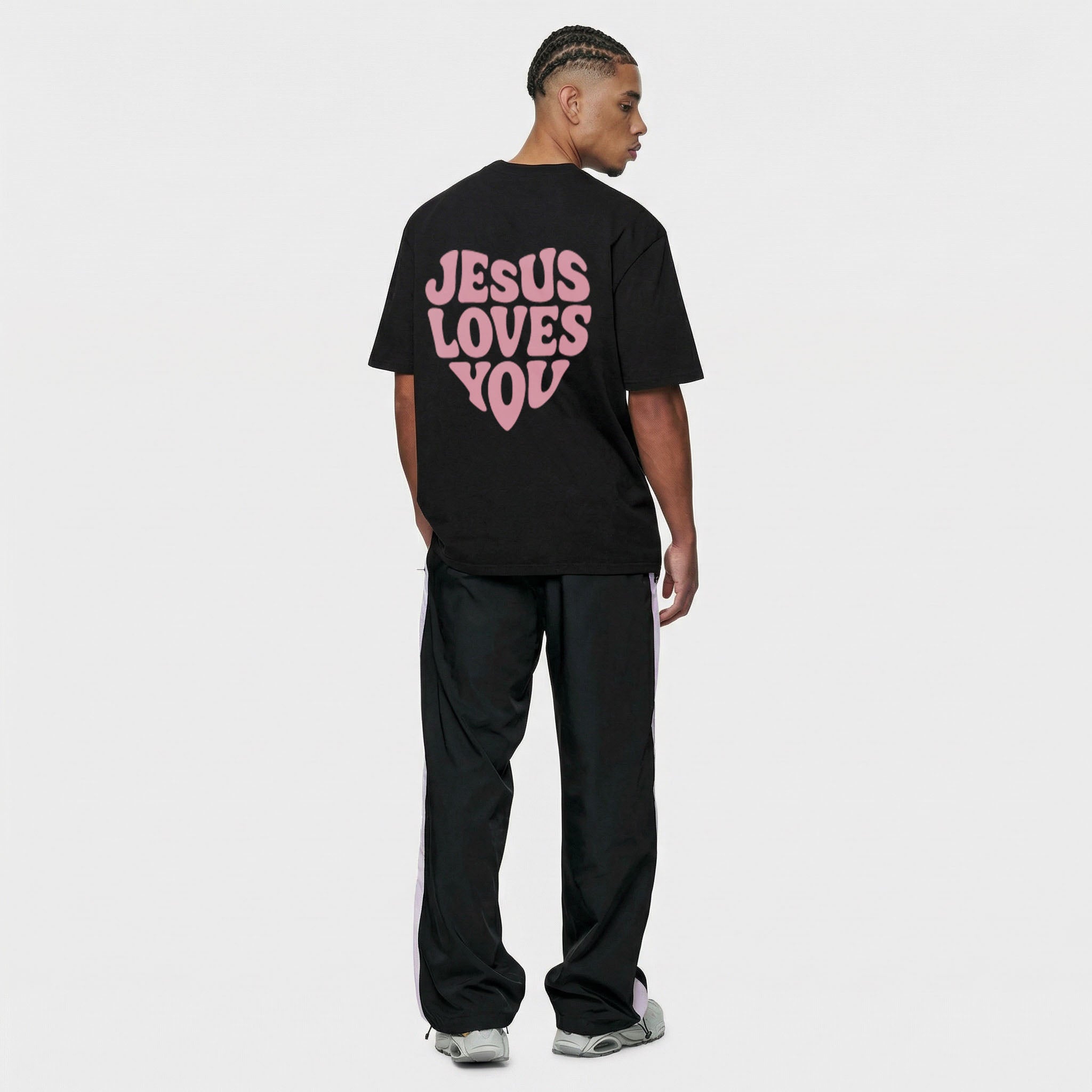JESUS ​​LOVES YOU OVERSIZED T-SHIRT