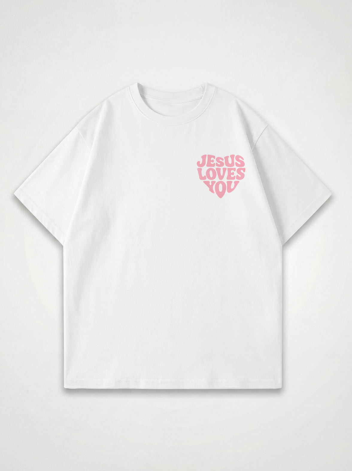 JESUS ​​LOVES YOU OVERSIZED T-SHIRT