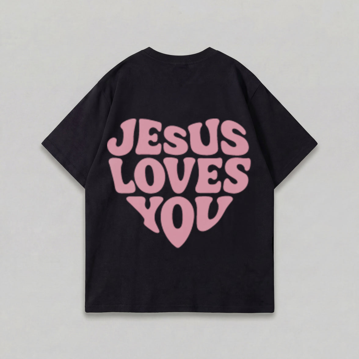 JESUS ​​LOVES YOU OVERSIZED T-SHIRT