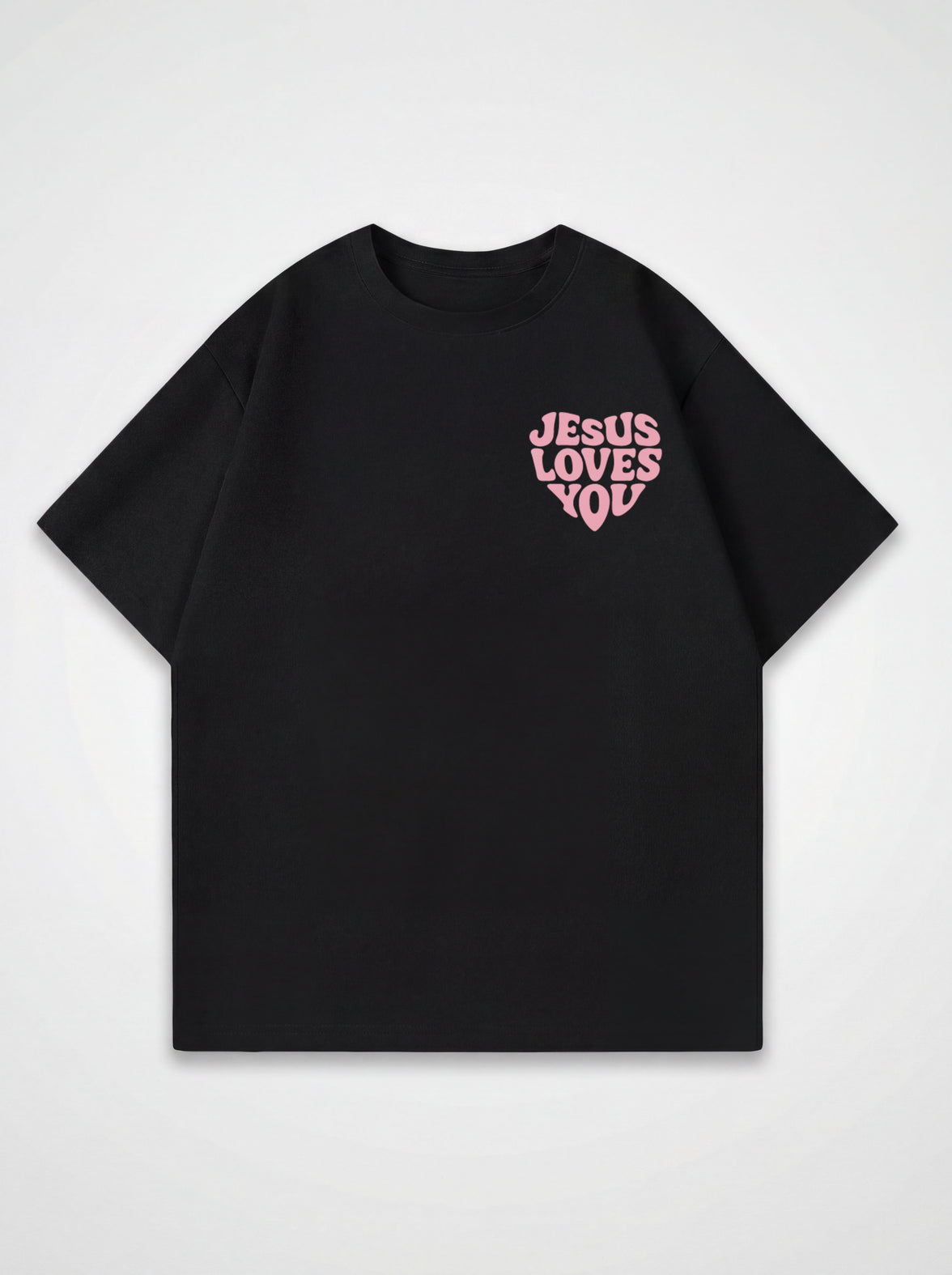 JESUS ​​LOVES YOU OVERSIZED T-SHIRT