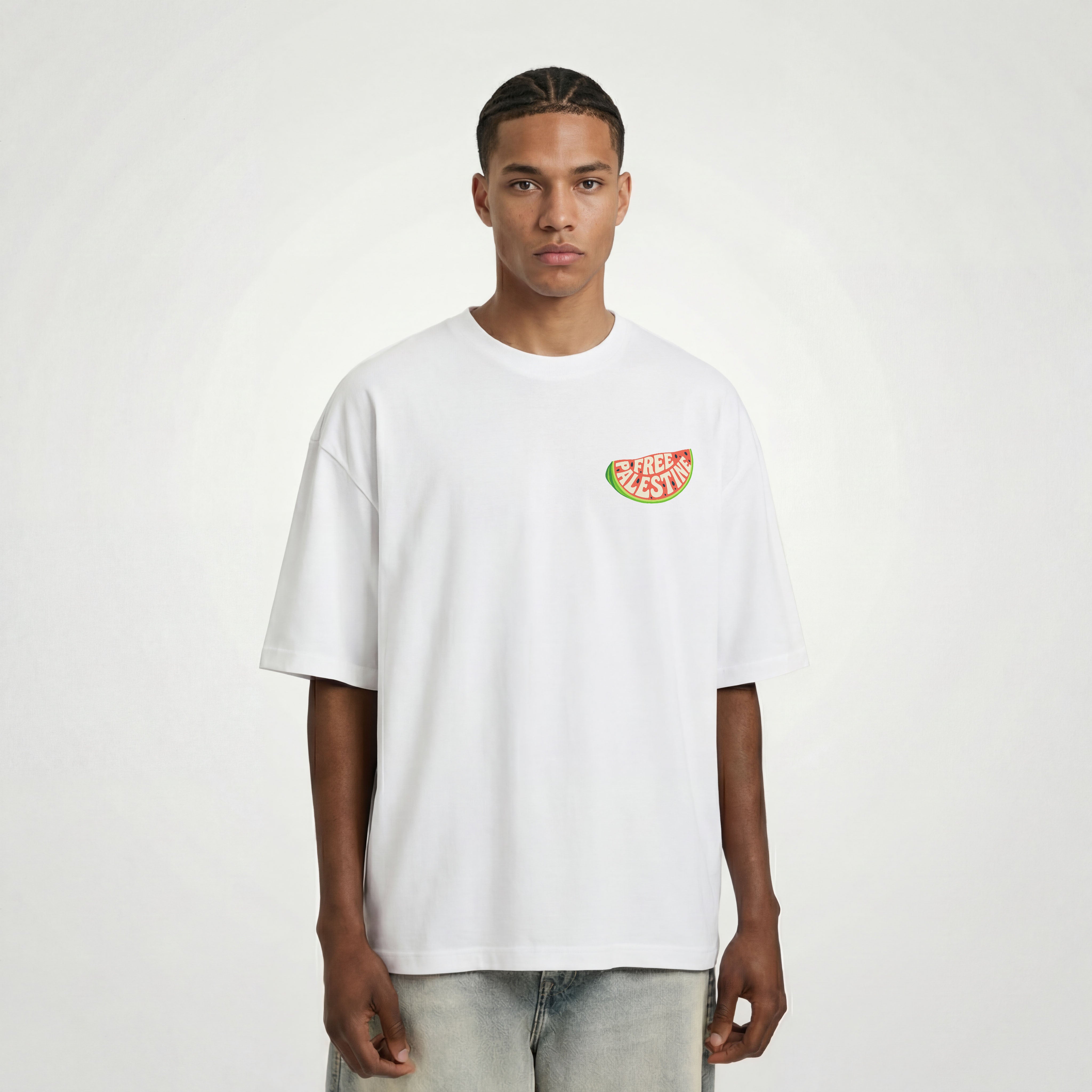 FREE PALESTINE 3 OVERSIZED T-SHIRT