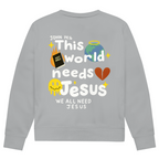 This world needs Jesus (BACKPRINT)