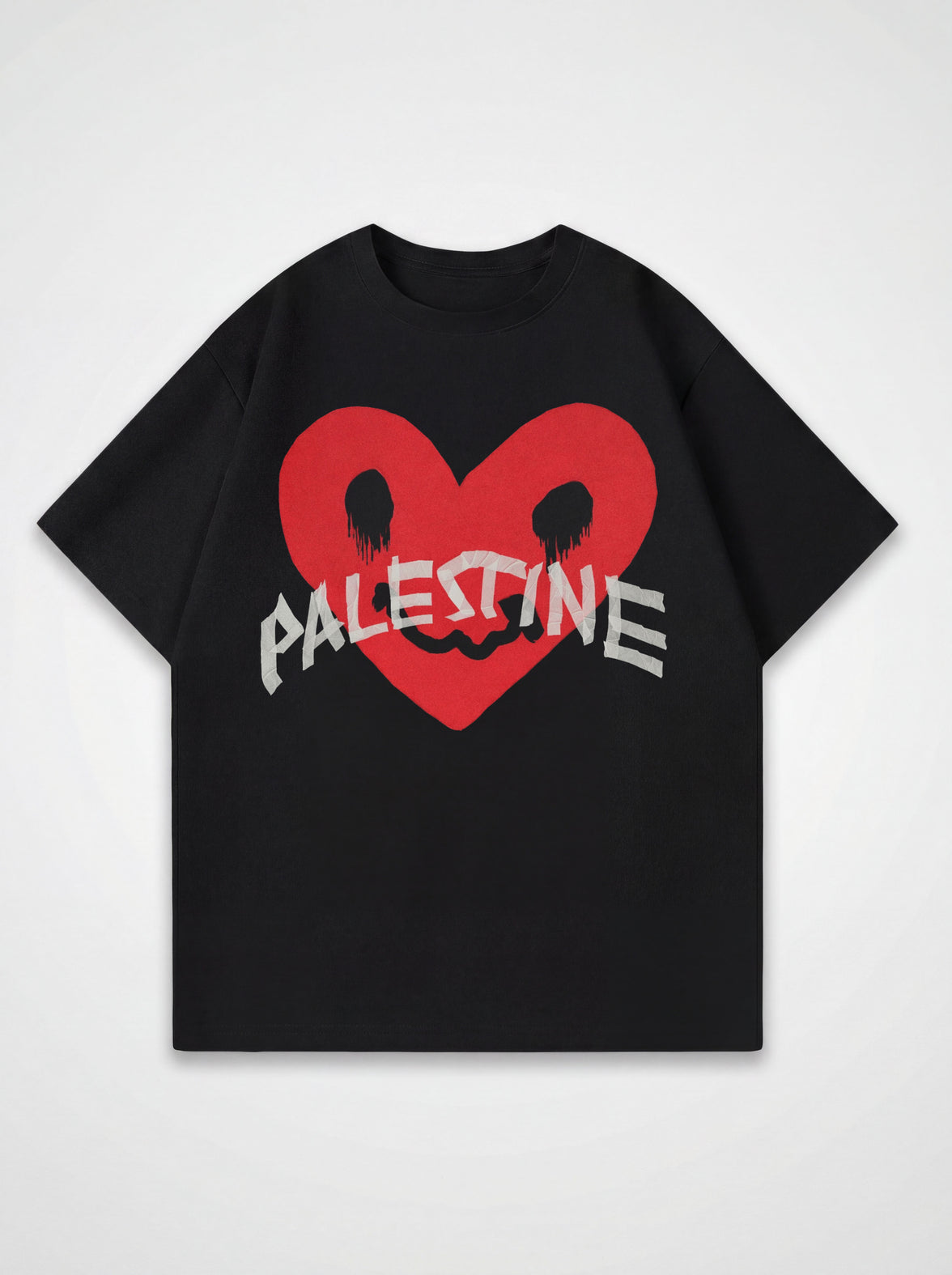 HEART BROKEN OVERSIZED T-SHIRT