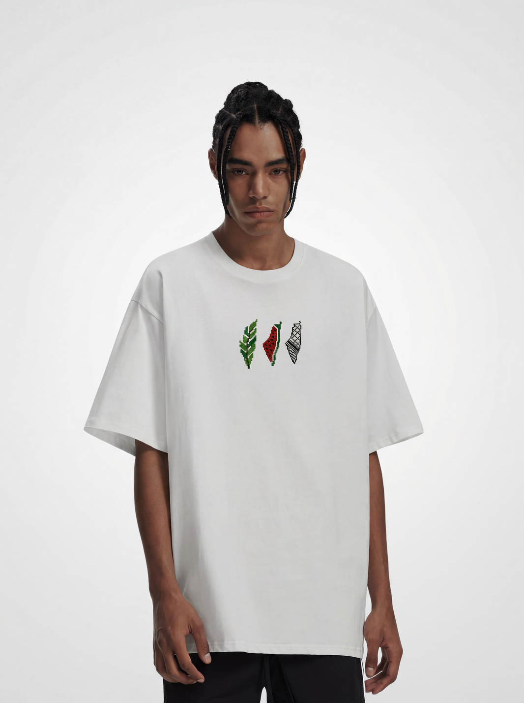 3X PALESTINE OVERSIZED T-SHIRT