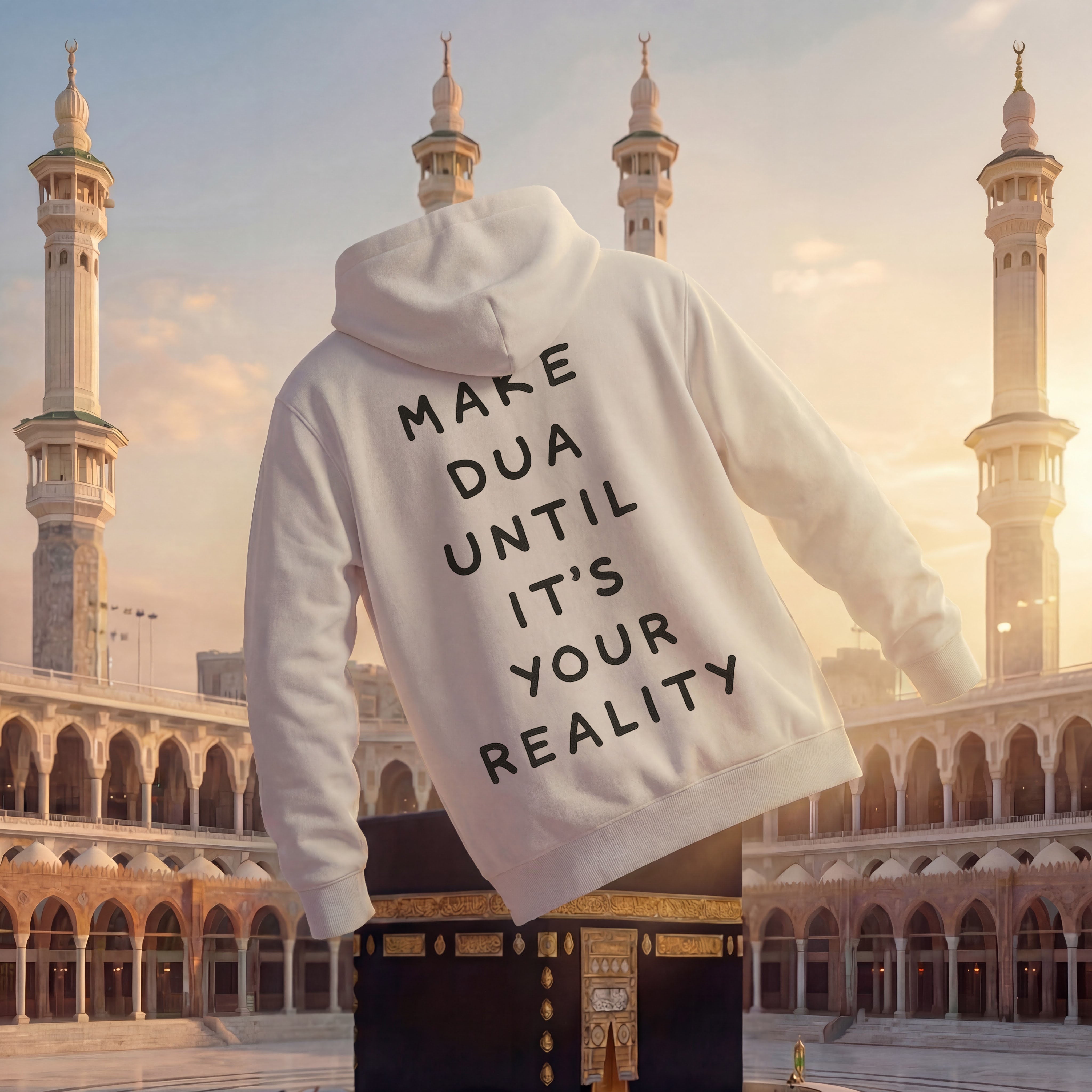 MAKE DUA OVERSIZED HOODIE