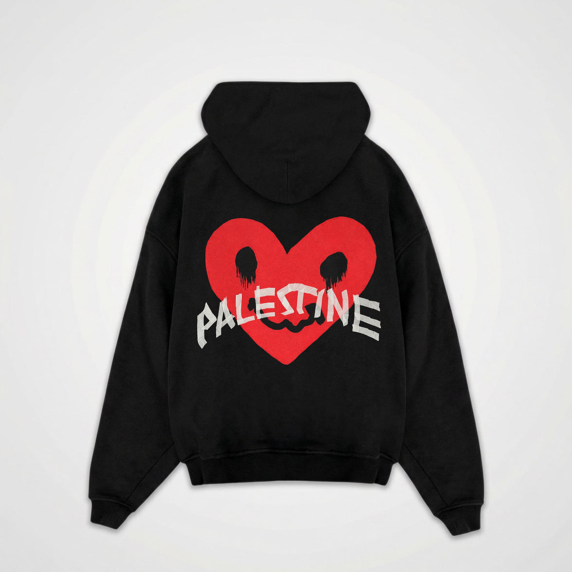 HEART BROKEN OVERSIZED HOODIE