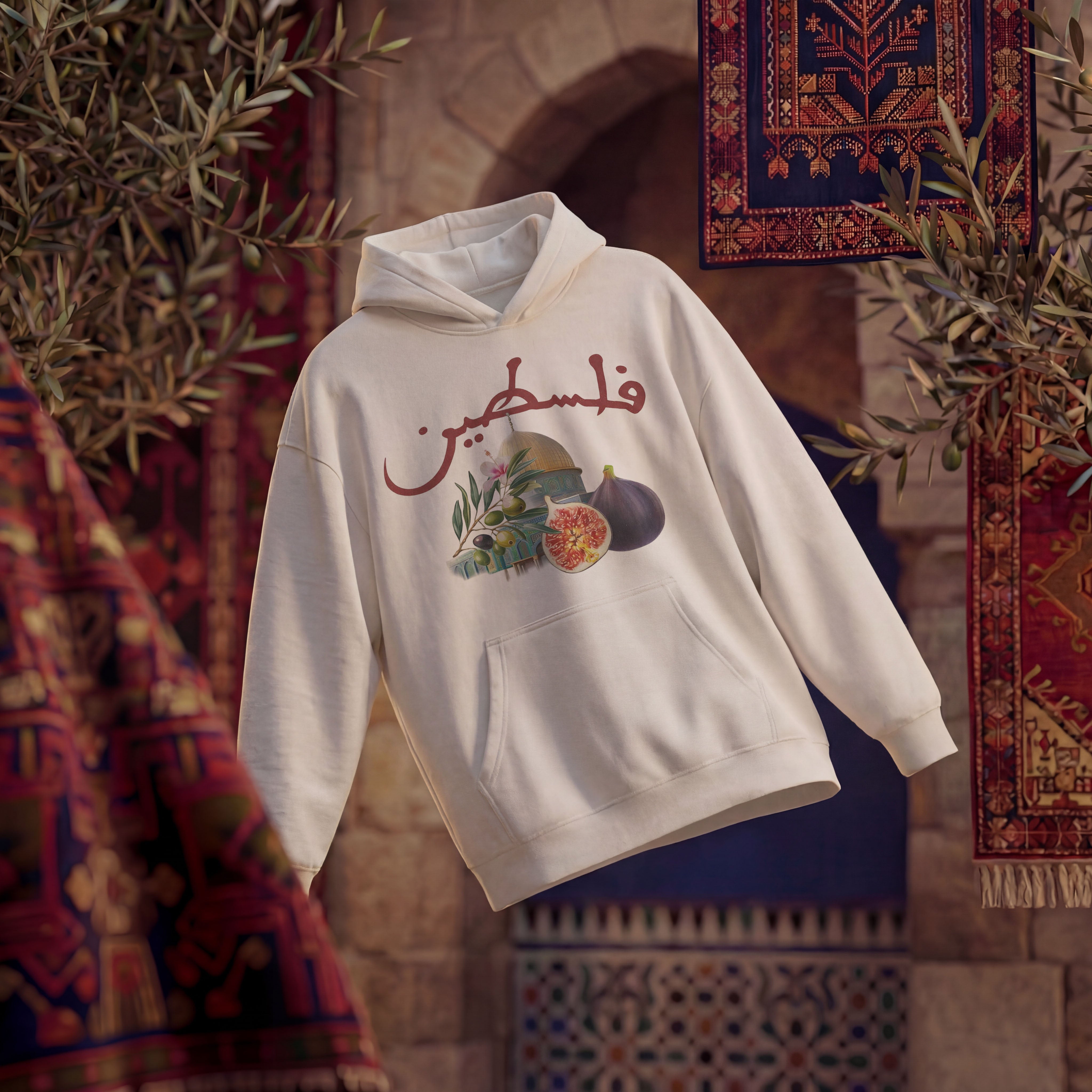 FREE PALESTINE OVERSIZED HOODIE