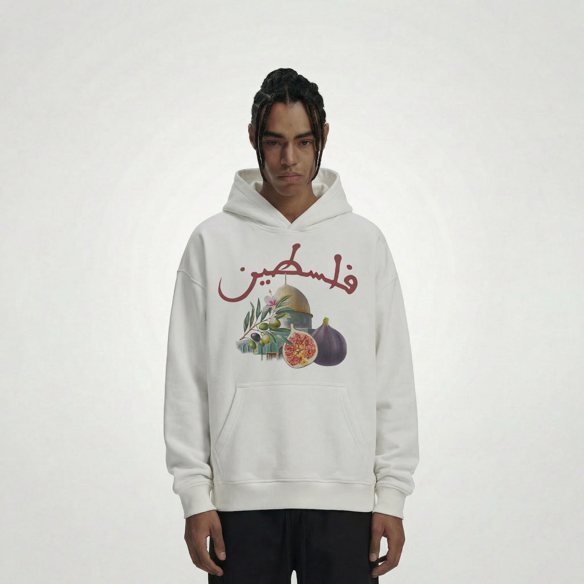 FREE PALESTINE OVERSIZED HOODIE