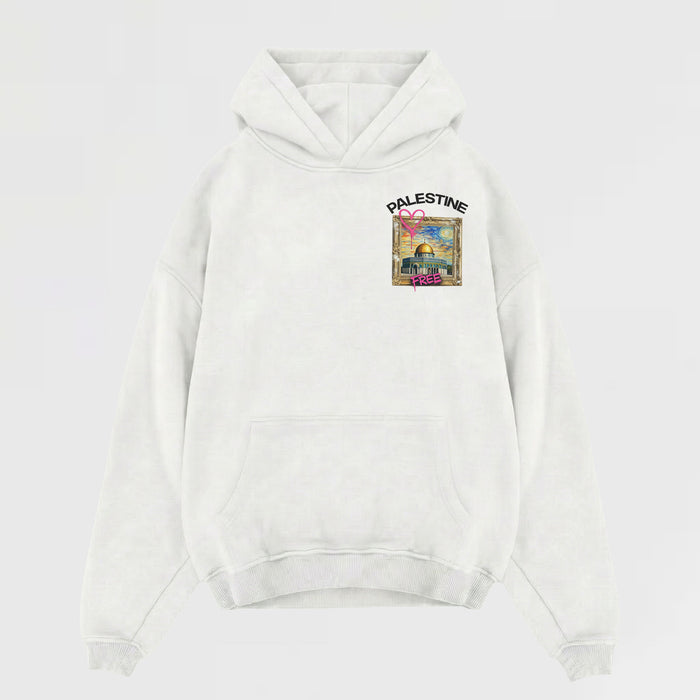 FREE PALESTINE OVERSIZED HOODIE