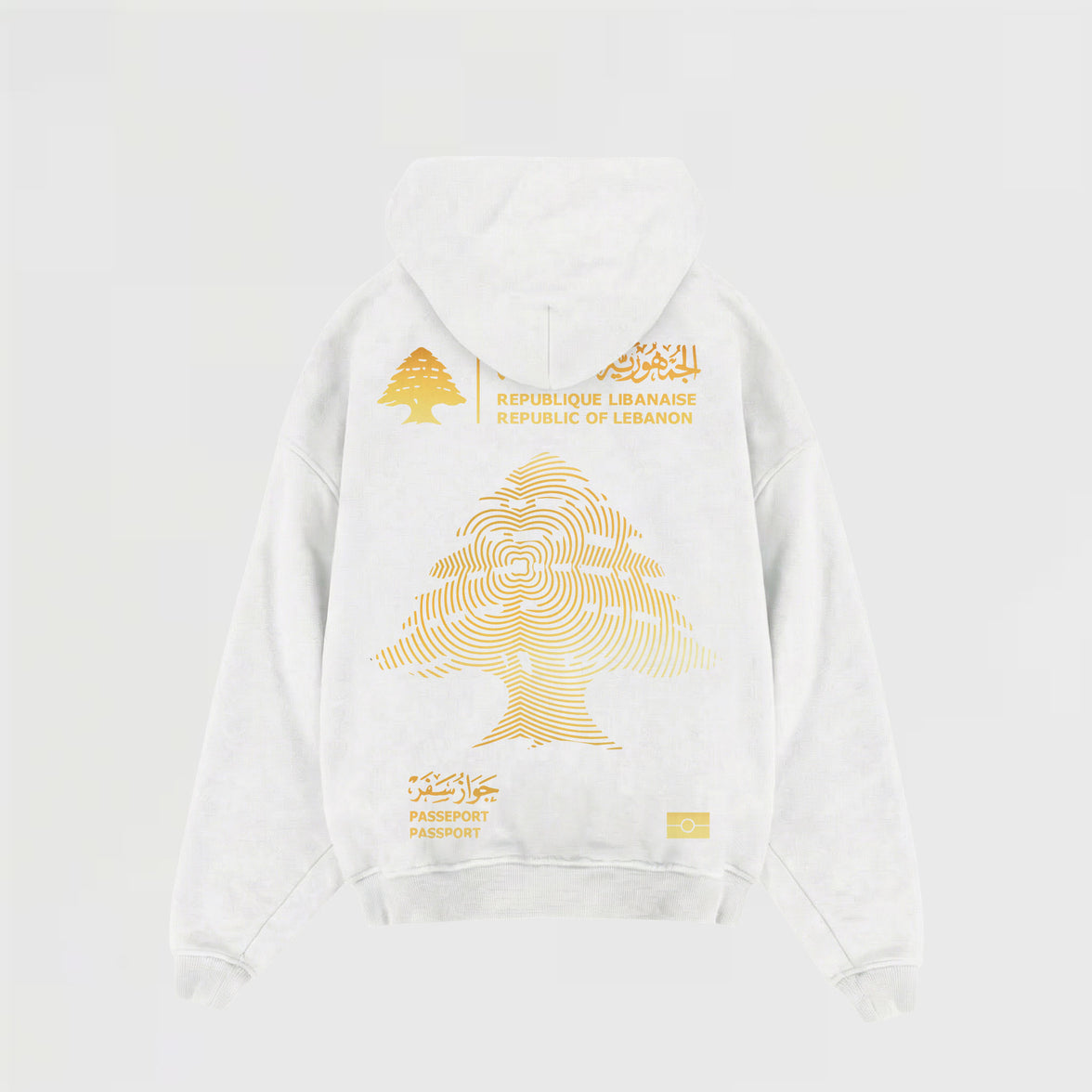 LIBAN PASSPORT OVERSIZED HOODIE