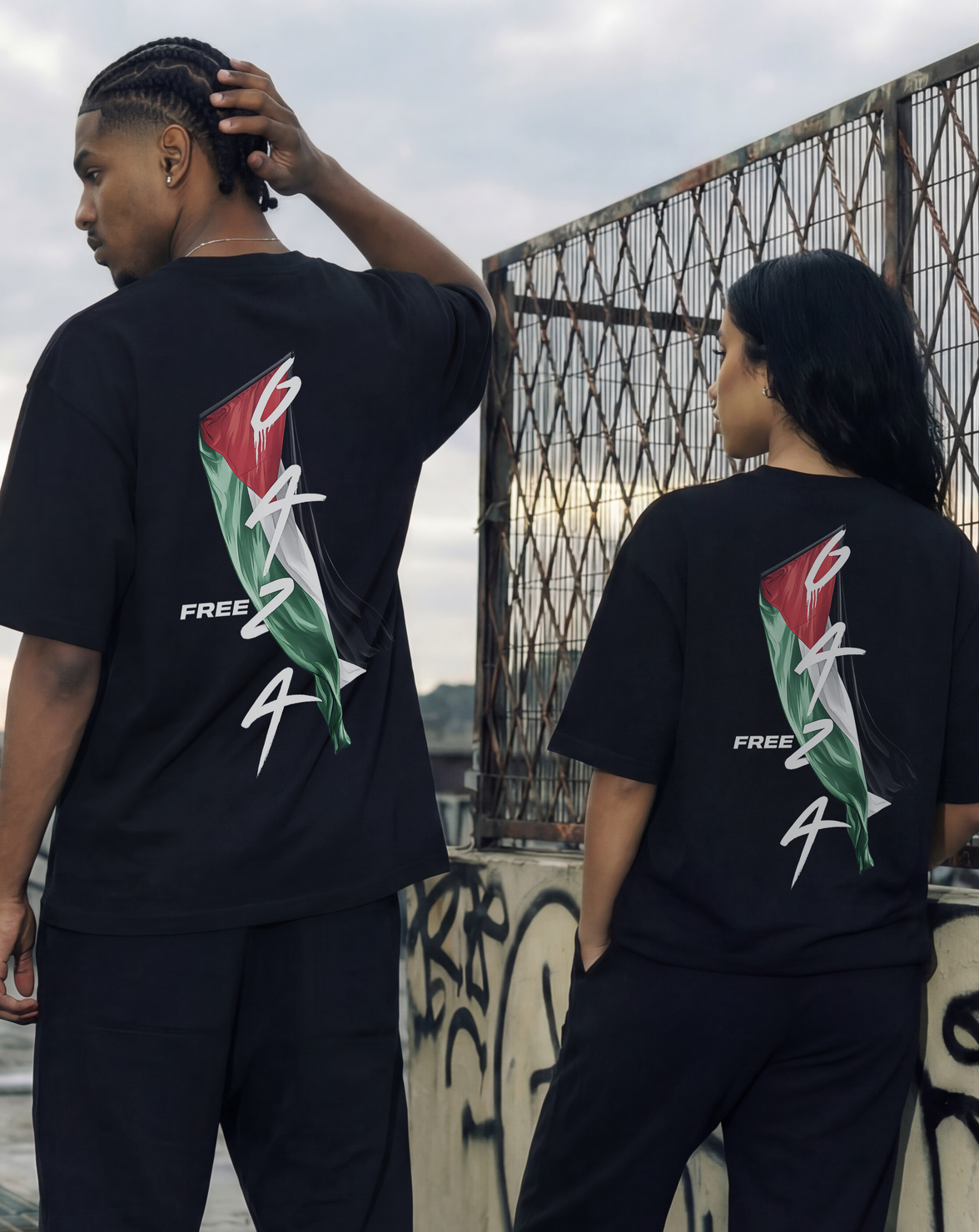 FREE GAZA OVERSIZED T-SHIRT