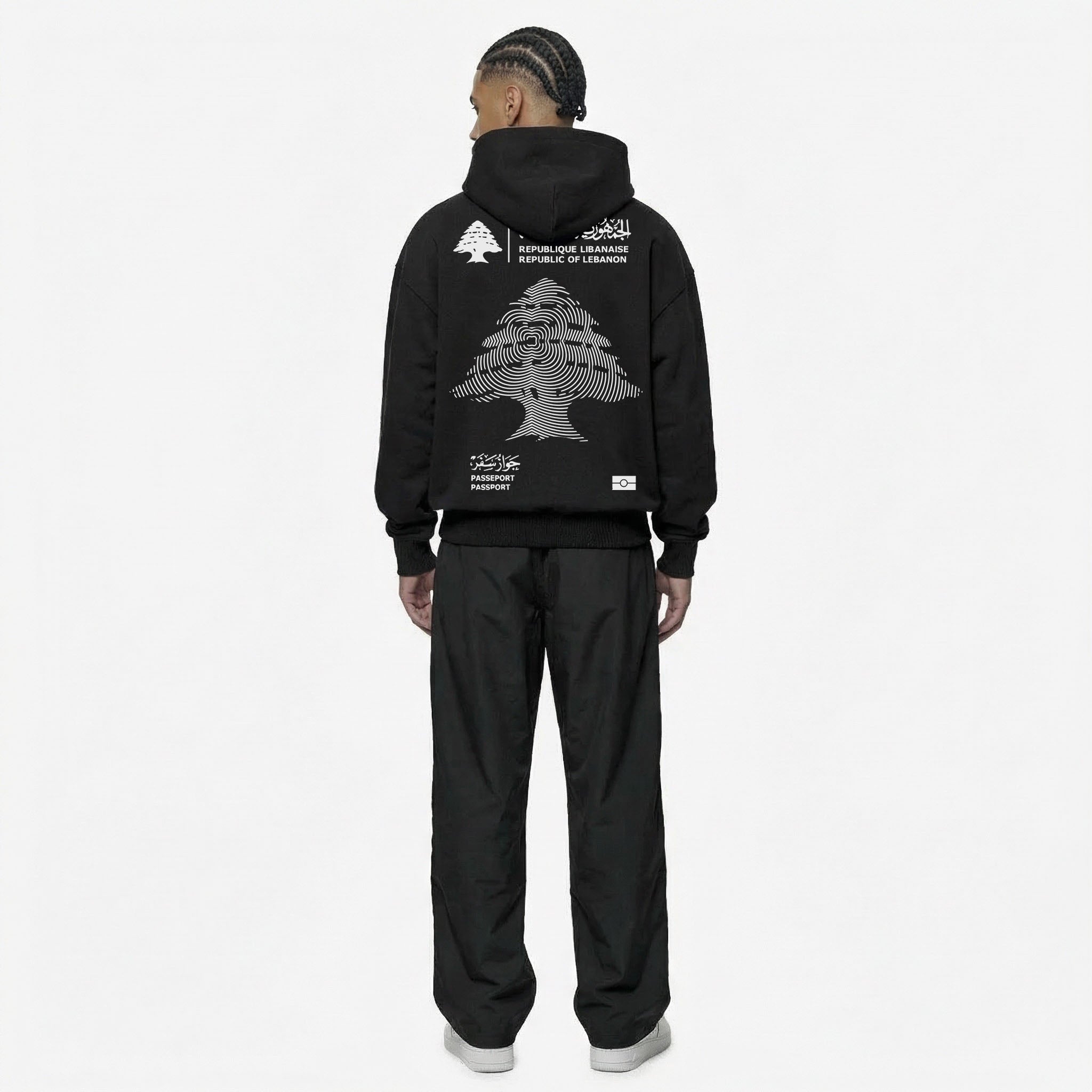 LIBAN PASSPORT 2 OVERSIZED HOODIE