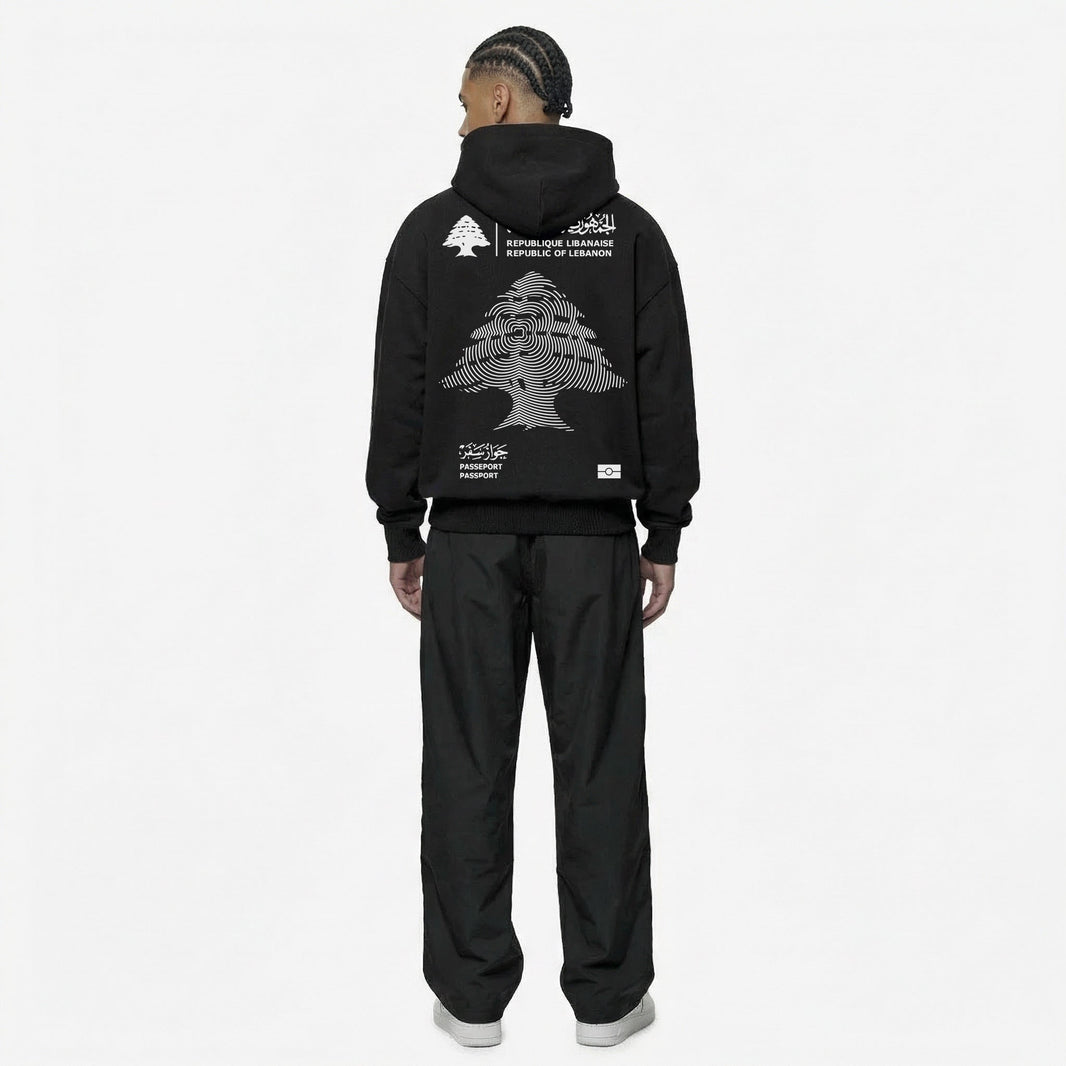 LIBAN PASSPORT 2 OVERSIZED HOODIE
