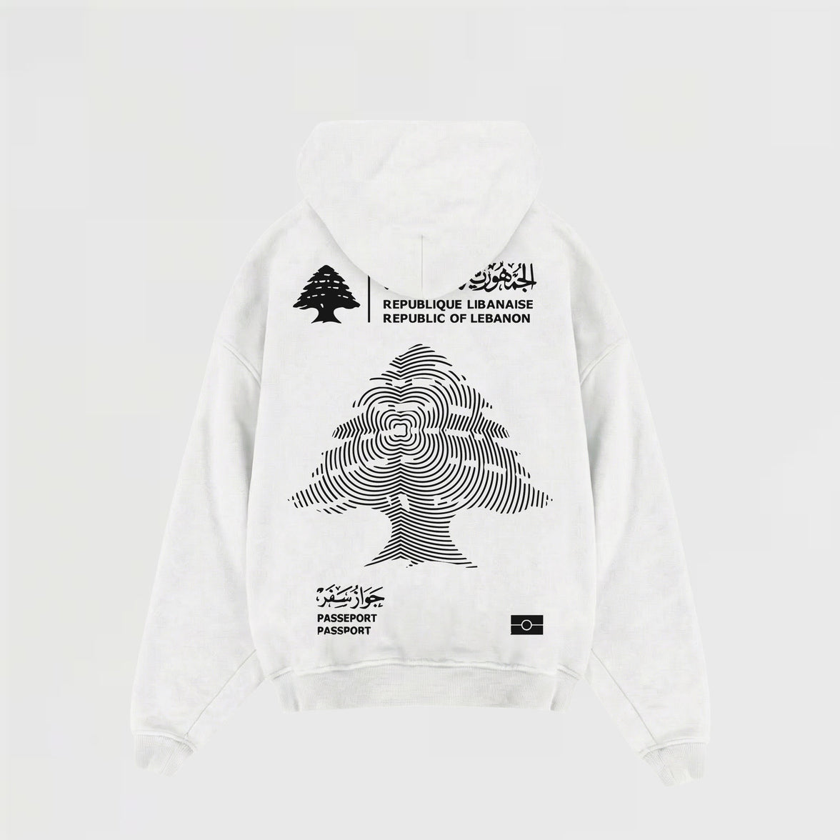 LIBAN PASSPORT 2 OVERSIZED HOODIE