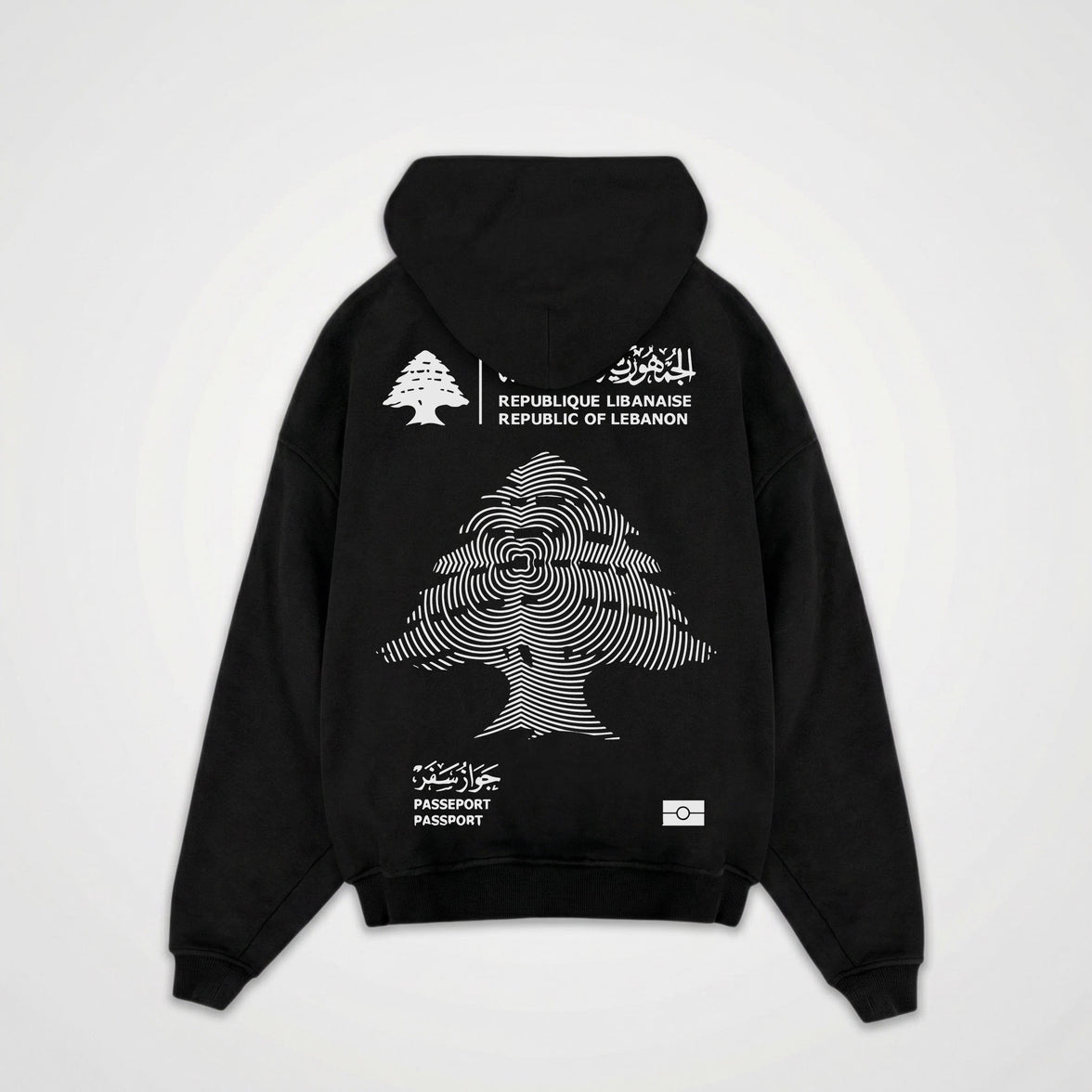 LIBAN PASSPORT 2 OVERSIZED HOODIE