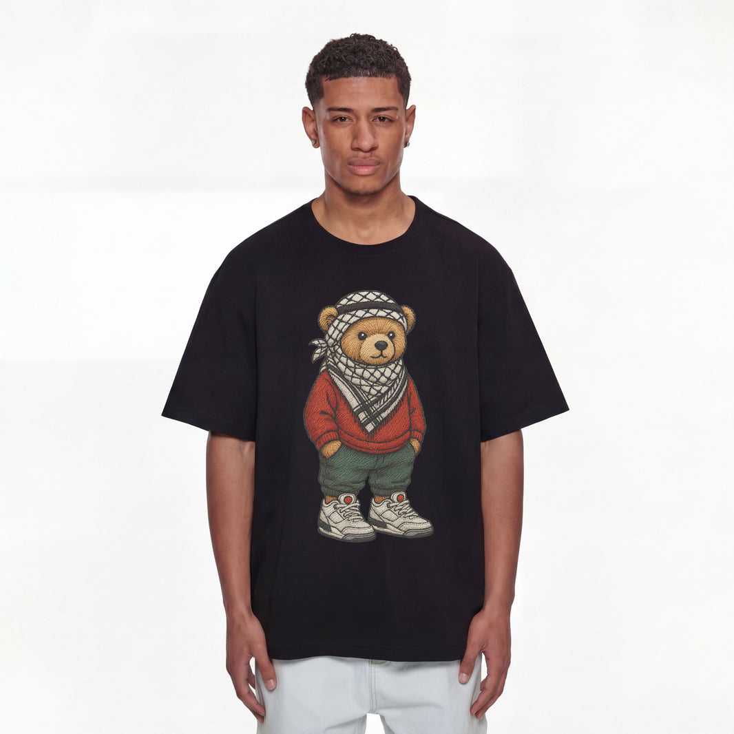 KUFFIYA TEDDY OVERSIZED T-SHIRT