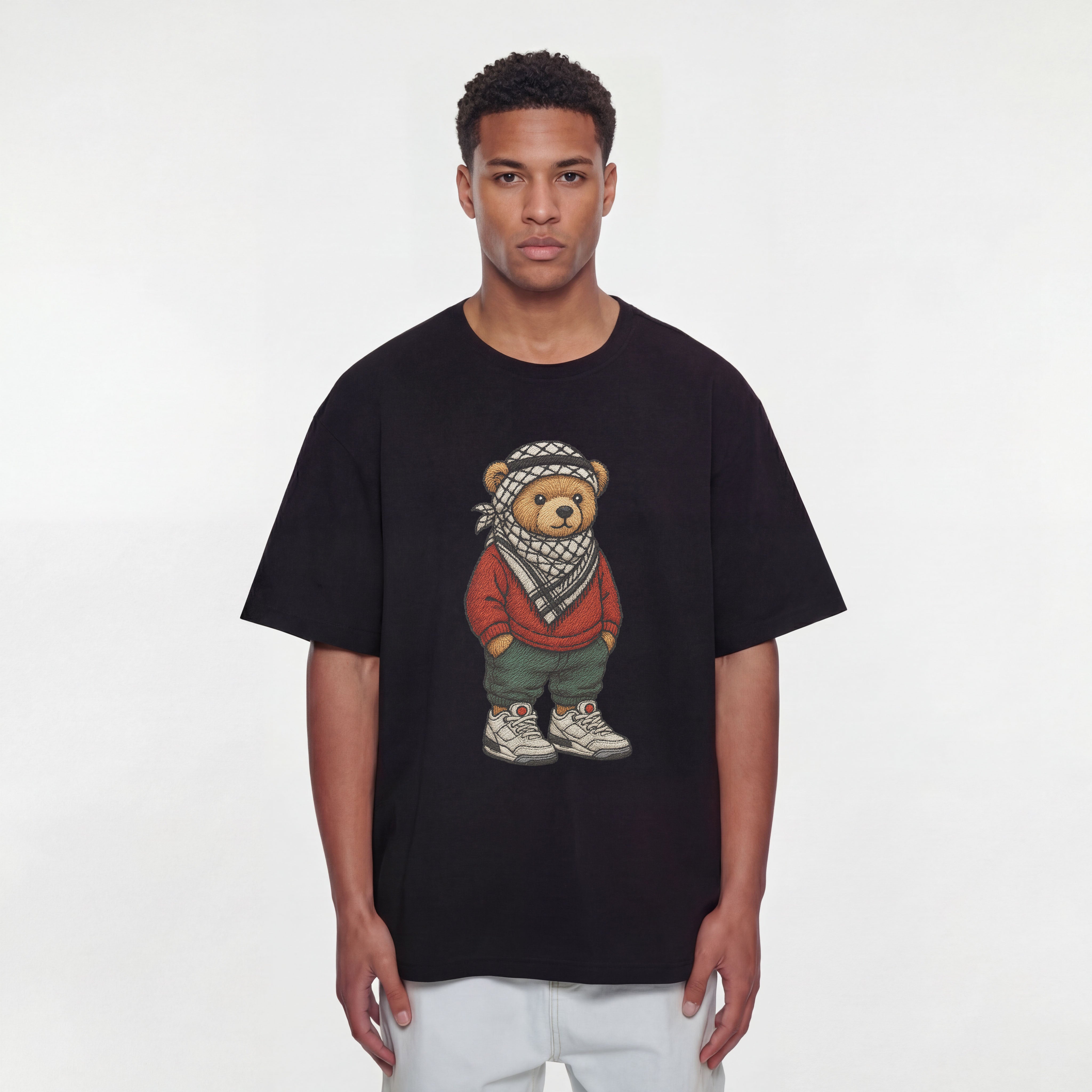 KUFFIYA TEDDY OVERSIZED T-SHIRT
