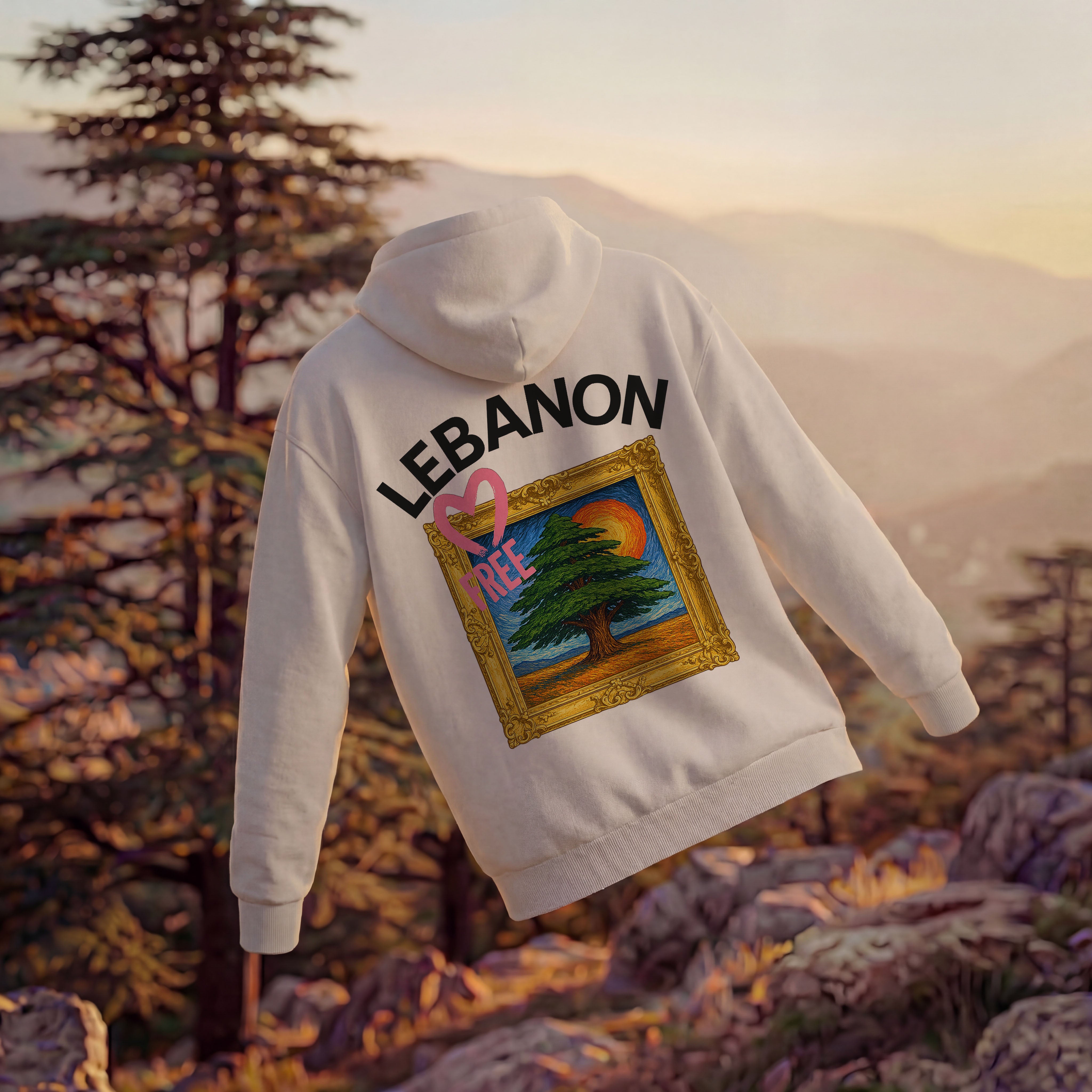 FREE LEBANON OVERSIZED HOODIE