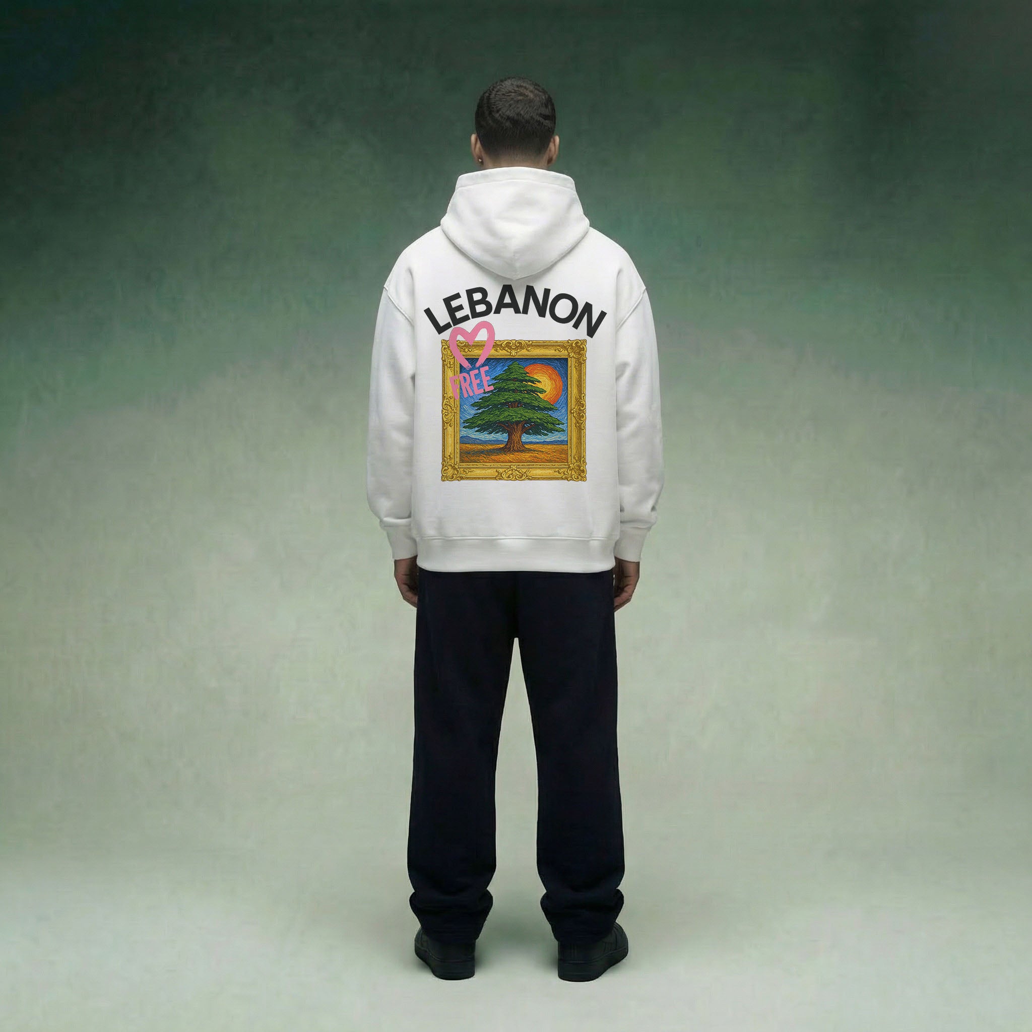 FREE LEBANON OVERSIZED HOODIE