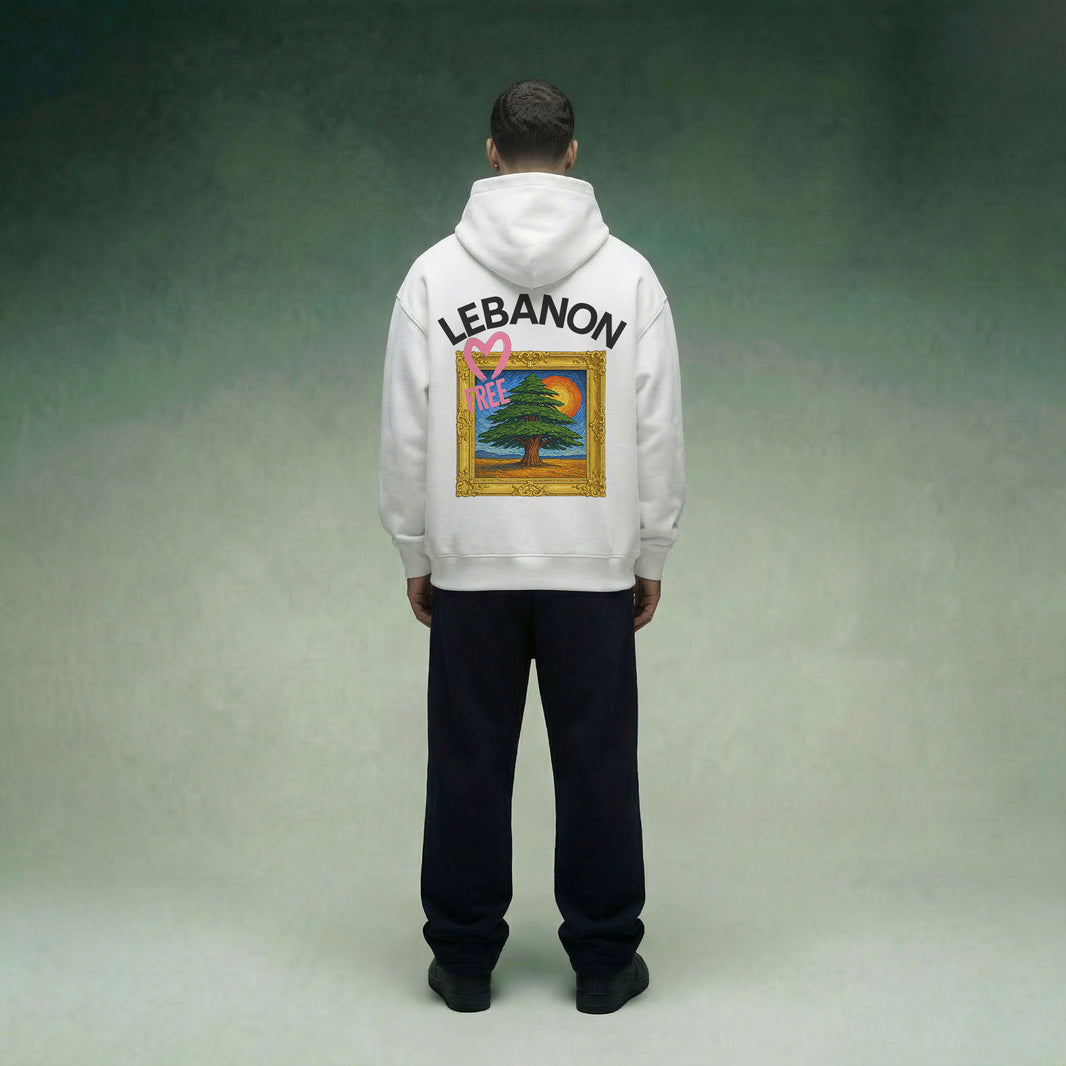 FREE LEBANON OVERSIZED HOODIE