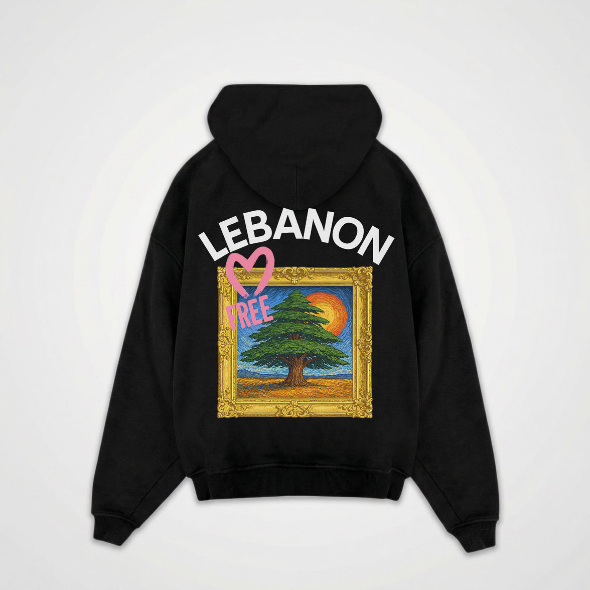 FREE LEBANON OVERSIZED HOODIE