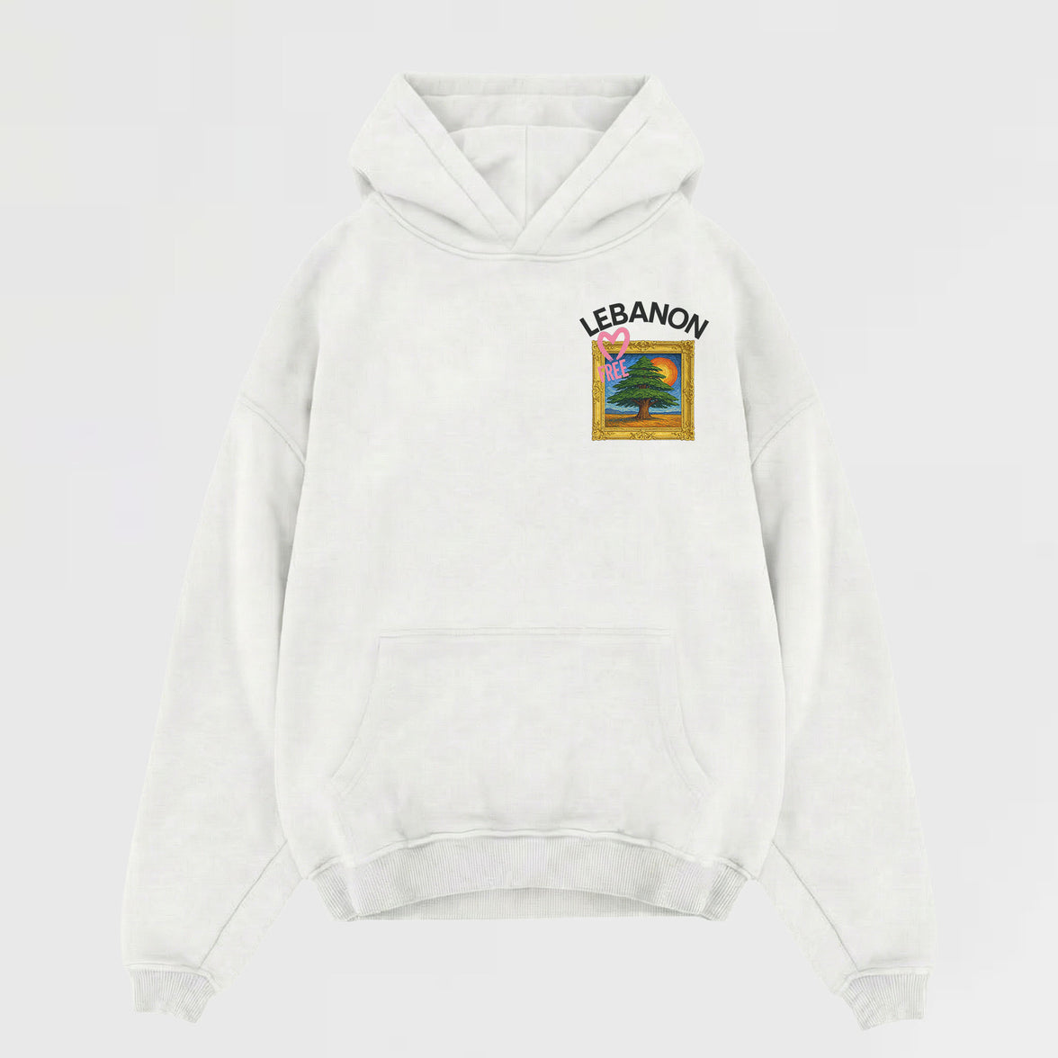 FREE LEBANON OVERSIZED HOODIE