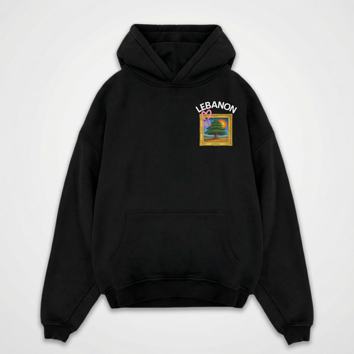 FREE LEBANON OVERSIZED HOODIE