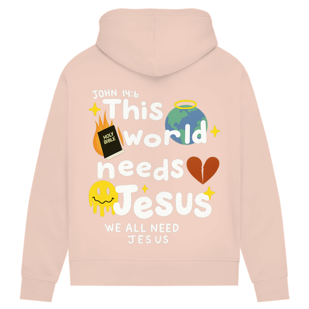 This world needs Jesus (BACKPRINT)