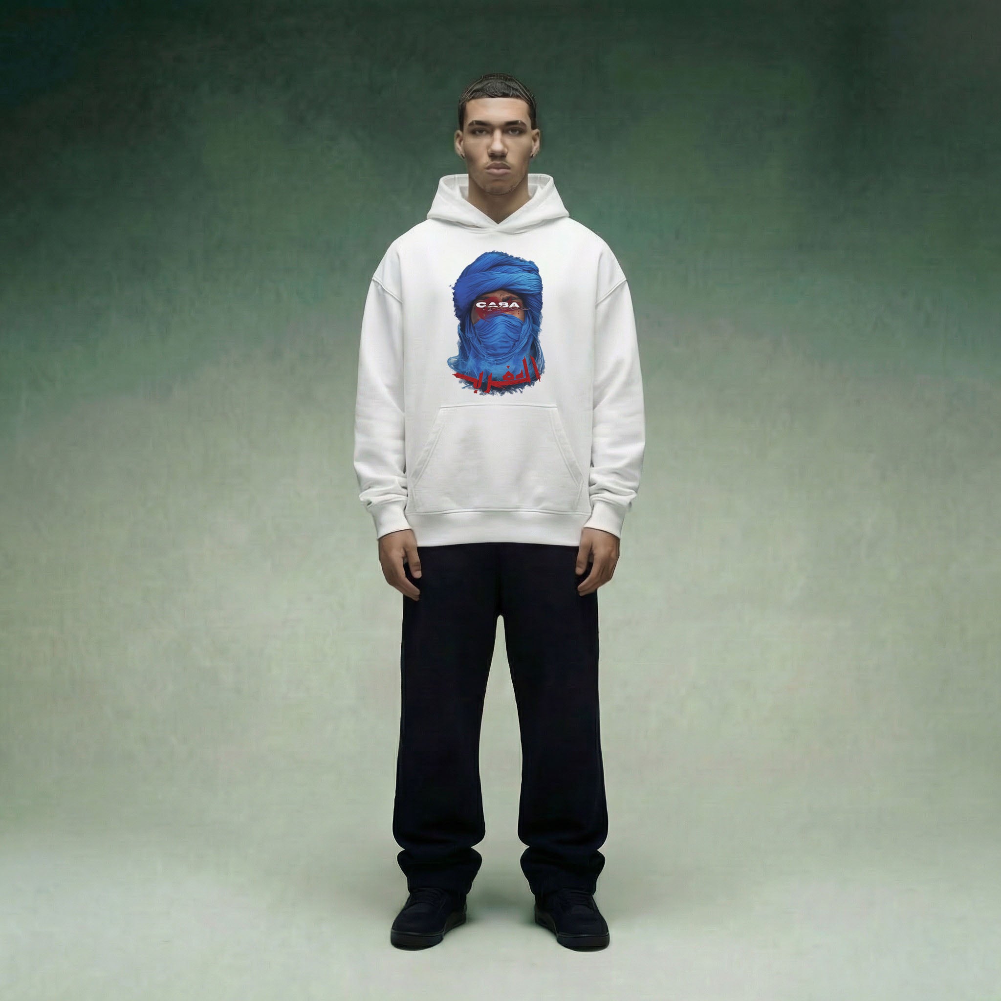 CASA BLANCA OVERSIZED HOODIE