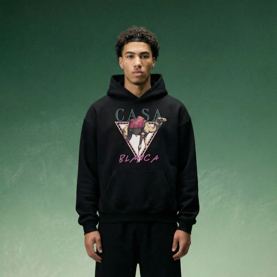 CASA BLANCA 2 OVERSIZED HOODIE